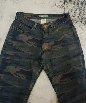 Mexx Vintage XX by MEXX Camo Bootcut Jeans Size 26" / US 2 / IT 38 - 8 Thumbnail