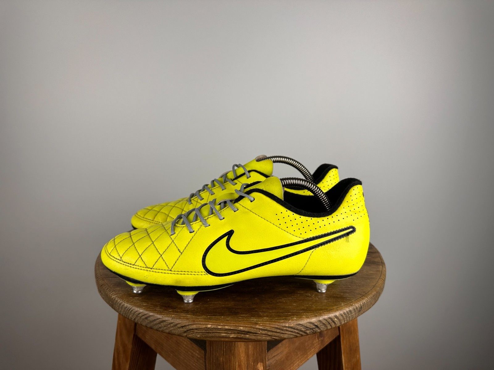 Nike Nike Tiempo Rio II Bootts Soccer Cleats Yellow Mens Size US7 Size US 7 / EU 40 - 1 Thumbnail
