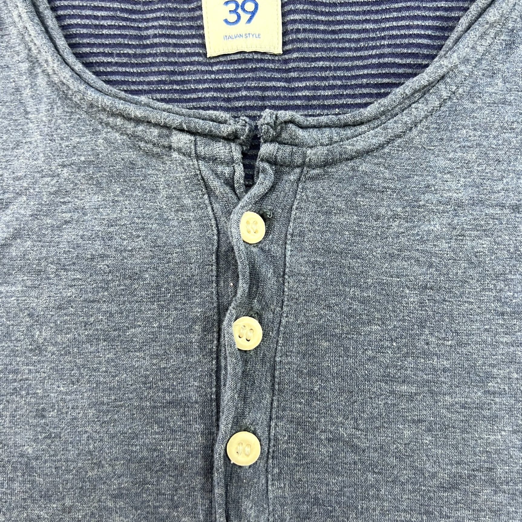 Vintage Boggi Milano Mens Long Sleeves Polo Shirt Mens Large Blue cotton Shirt Mens L Blue Boggi Milano Mens Long Sleeves Polo Shirt Blue cotton Size US L / EU 52-54 / 3 - 3 Thumbnail