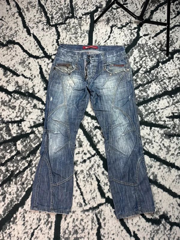 Other Vintage Cipo Baxx blue 32 denim jeans Size US 32 / EU 48 - 1 Thumbnail