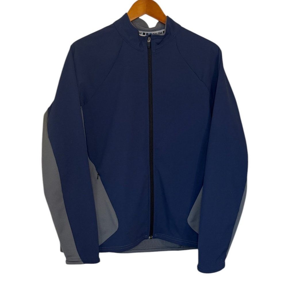 PEARL iZUMi Pearl Izumi Jacket Men Large Blue Full Zip Mountain Bike Size US L / EU 52-54 / 3 - 1 Thumbnail
