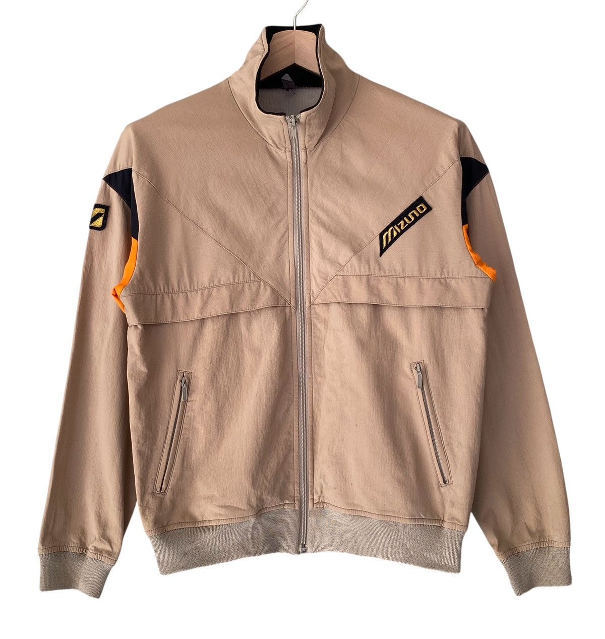 Mizuno Vintage 90s MIZUNO Windbreaker Zipper Jacket Size US M / EU 48-50 / 2 - 1 Thumbnail