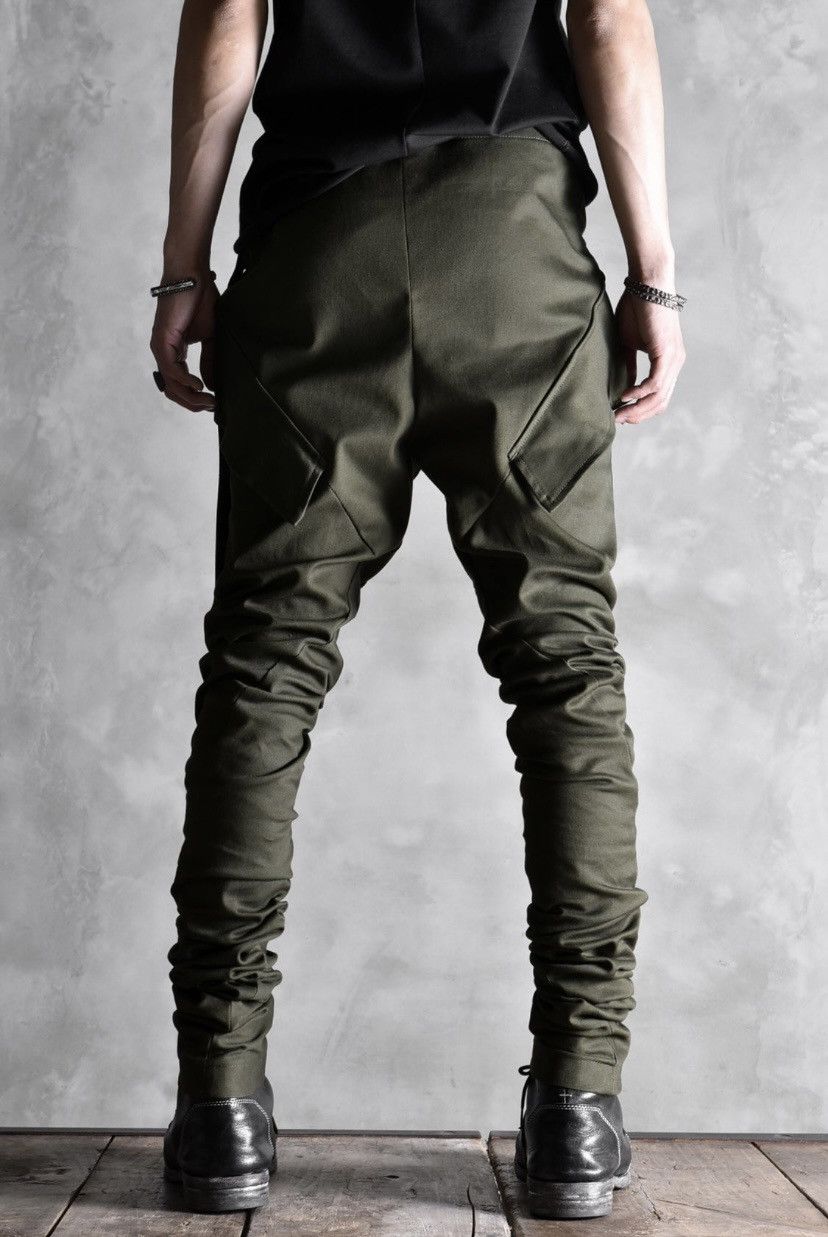 Japanese Brand LOOM OSAKA×SISTERE Slashed Flap Elongated Trousers Size US 32 / EU 48 - 3 Thumbnail