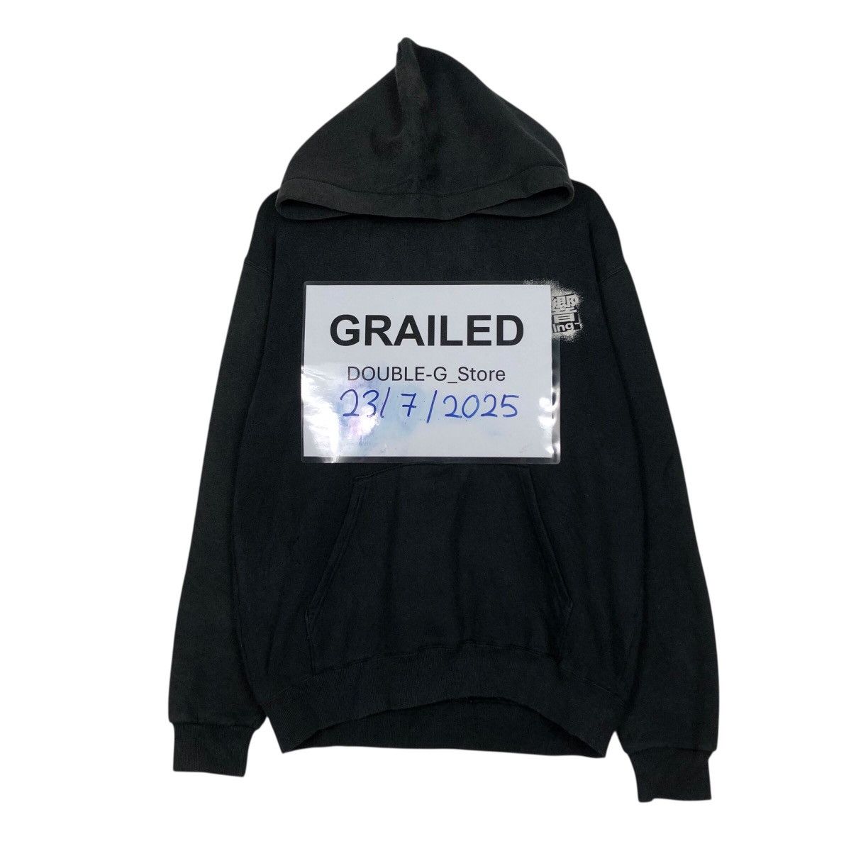 📌Vintage Hoodie Pull Over Band Japan Big Logo Back Hit