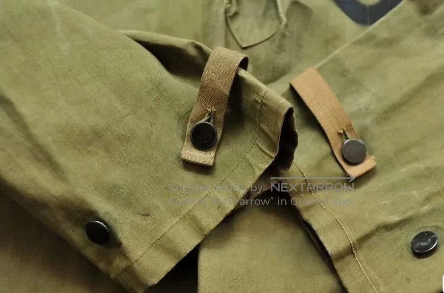 Vintage WWII Style Waterproof Jacket M Size. Size US M / EU 48-50 / 2 - 4 Thumbnail