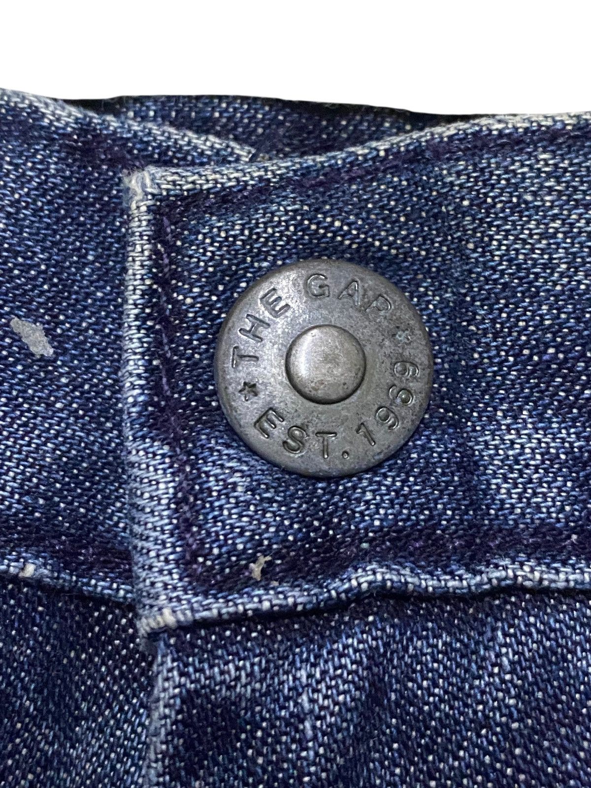 Gap Vintage Gap Surveyor Distressed Baggy Jeans Size US 30 / EU 46 - 9 Thumbnail