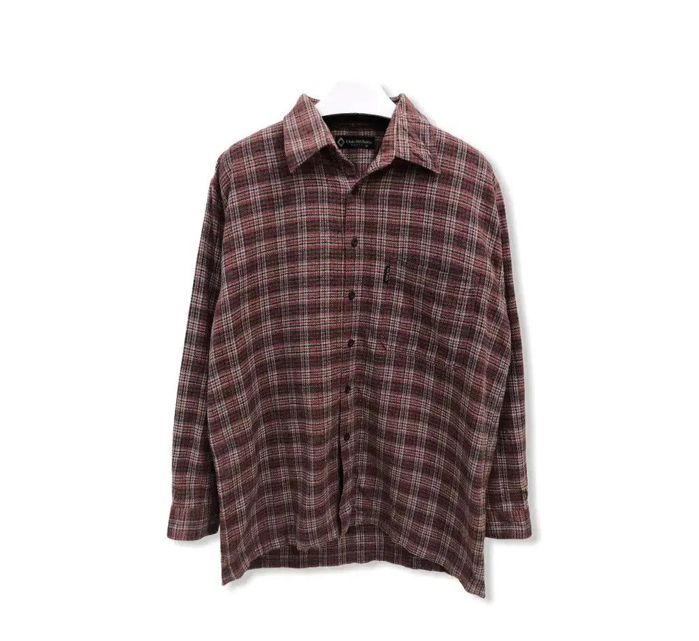 Vintage Vintage Club Jurdain Plaid Tartan Flannel Shirt 👕 Size US M / EU 48-50 / 2 - 1 Thumbnail
