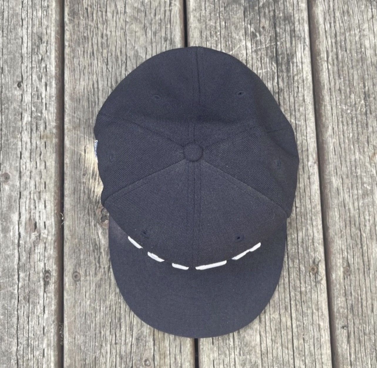 Supreme Supreme ‘Hebrew’ Logo New Era Navy 7 5/8 Fitted Hat SS14 Size ONE SIZE - 6 Thumbnail