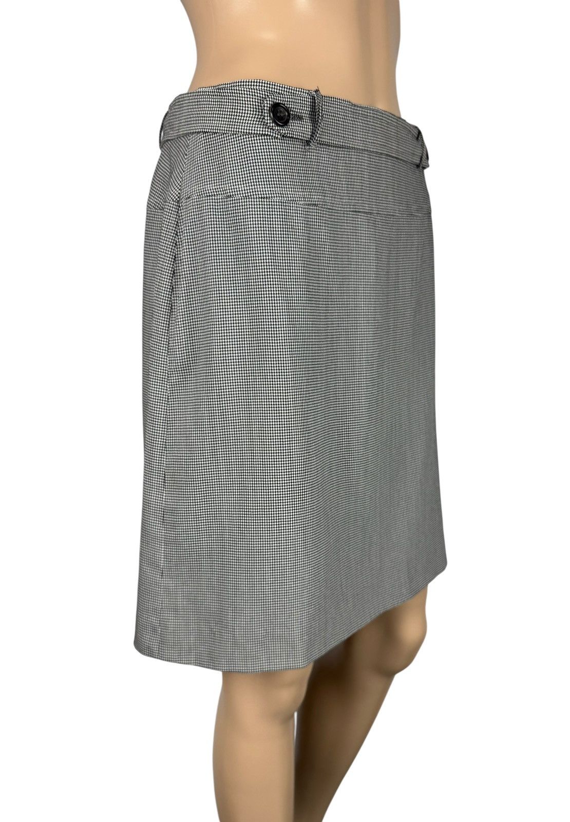 Jil Sander Jil Sander Midi Skirt Glencheck Wool size DE40 IT44 Size 30" / US 8 / IT 44 - 3 Thumbnail
