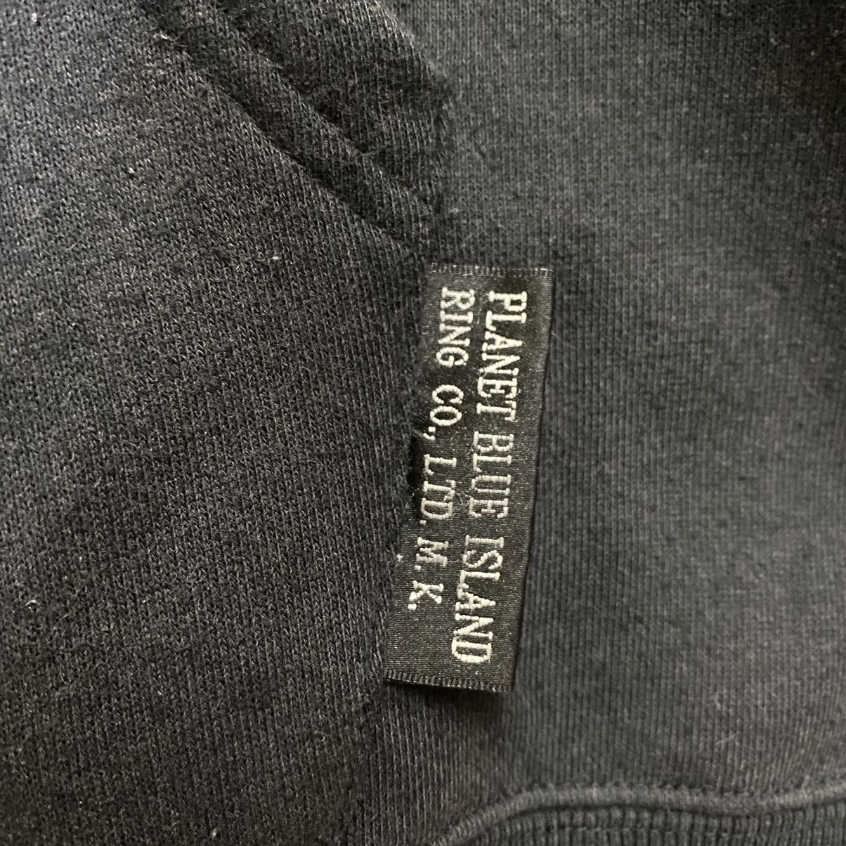 Japanese Brand × Vintage Planet Blue Island Big Logo Zipper Hoodie Size US L / EU 52-54 / 3 - 12 Thumbnail