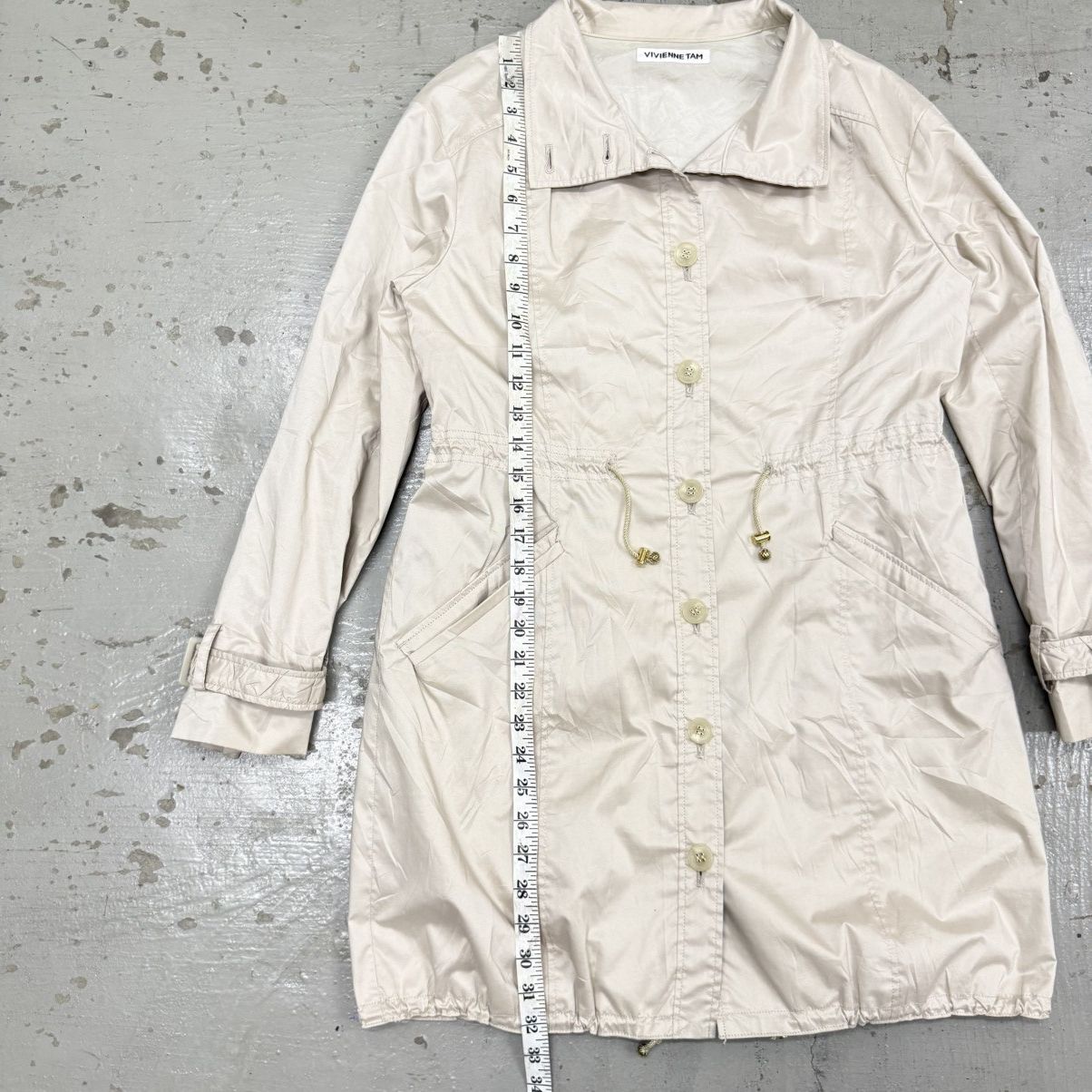 Vivienne Tam Vivienne Tam Parka Long Light Jacket Size M / US 6-8 / IT 42-44 - 6 Thumbnail
