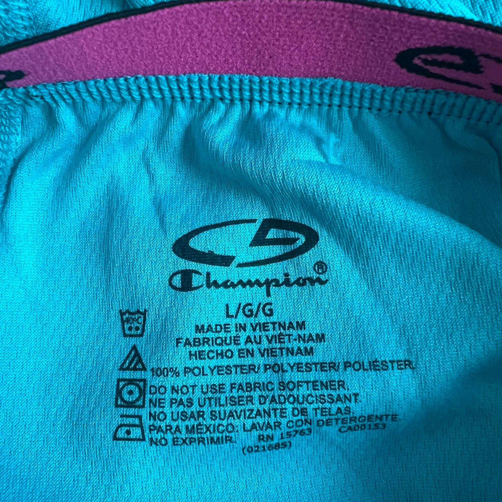 Champion Champion Blue Stretch Leggings, L Size 26" / US 2 / IT 38 - 4 Thumbnail