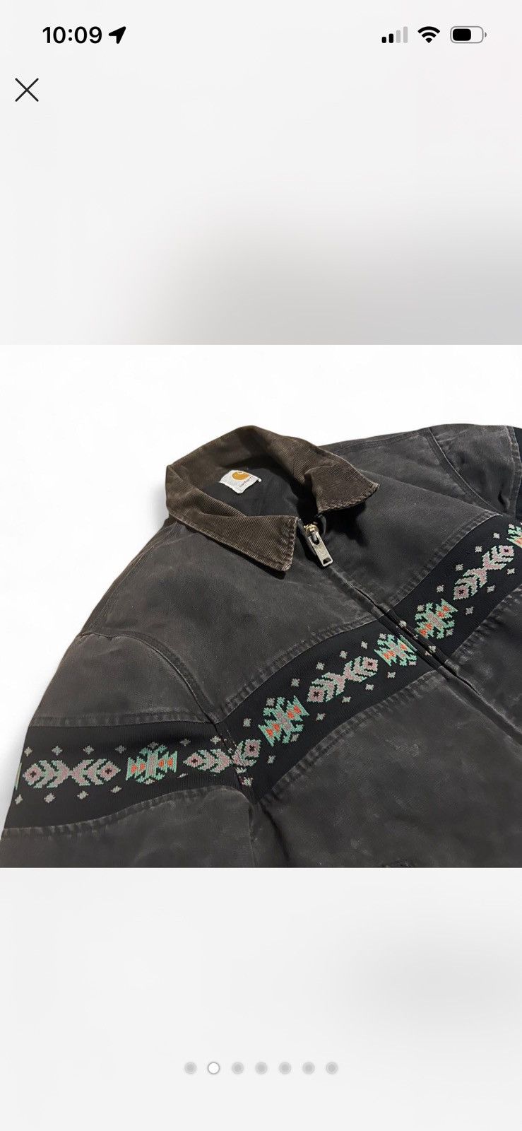 Carhartt Carhartt Santa Fe Southwest Jacket “Black Aztec” JQ0405 Size US L / EU 52-54 / 3 - 2 Thumbnail