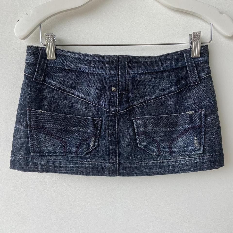 Miss Sixty Miss Sixty Denim Mini Skirt Size 24" / US 00 / IT 34 - 5 Thumbnail
