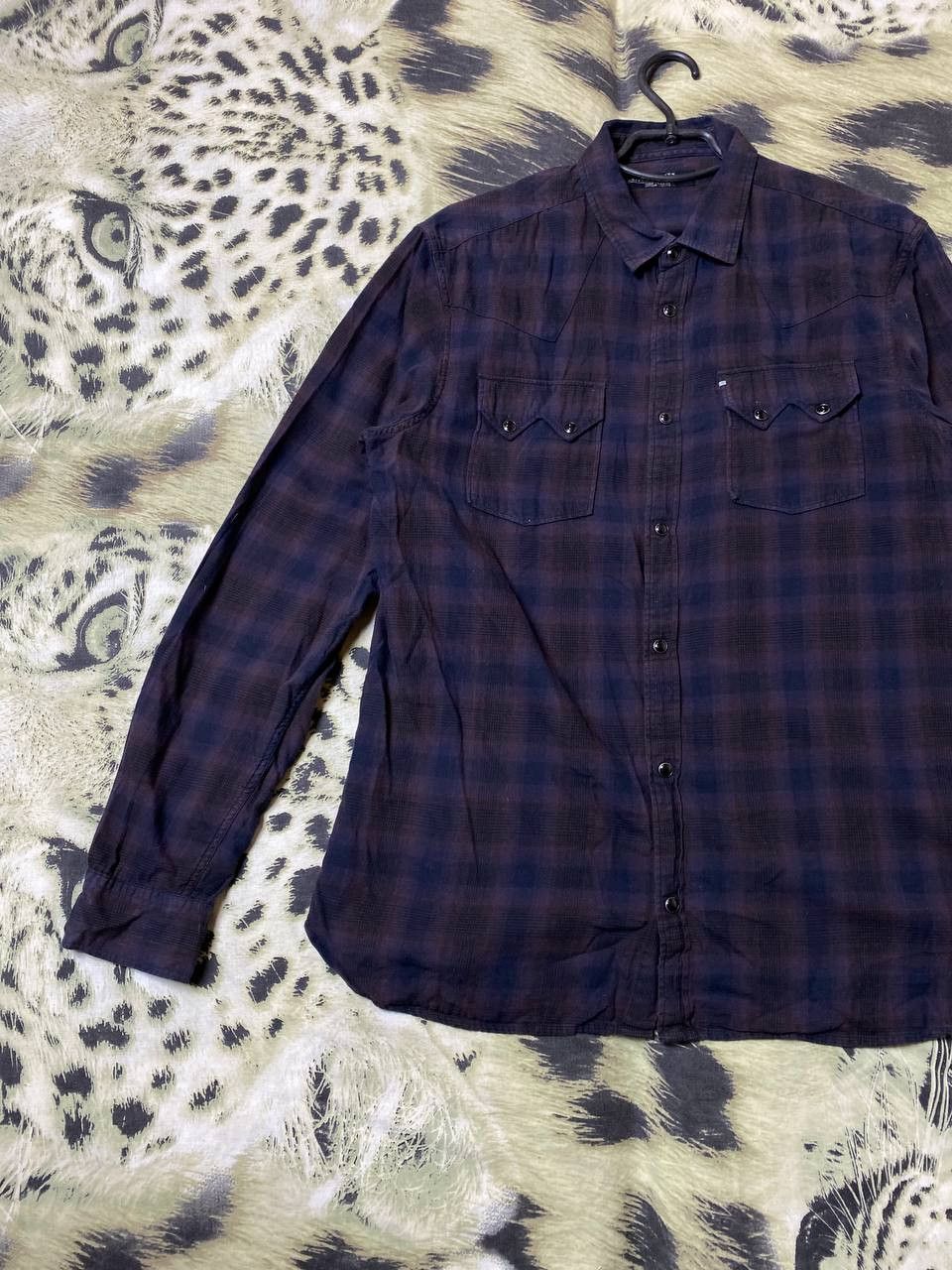 Allsaints Allsaints Shirt Button-up Long Sleeve Logo Size US L / EU 52-54 / 3 - 5 Thumbnail