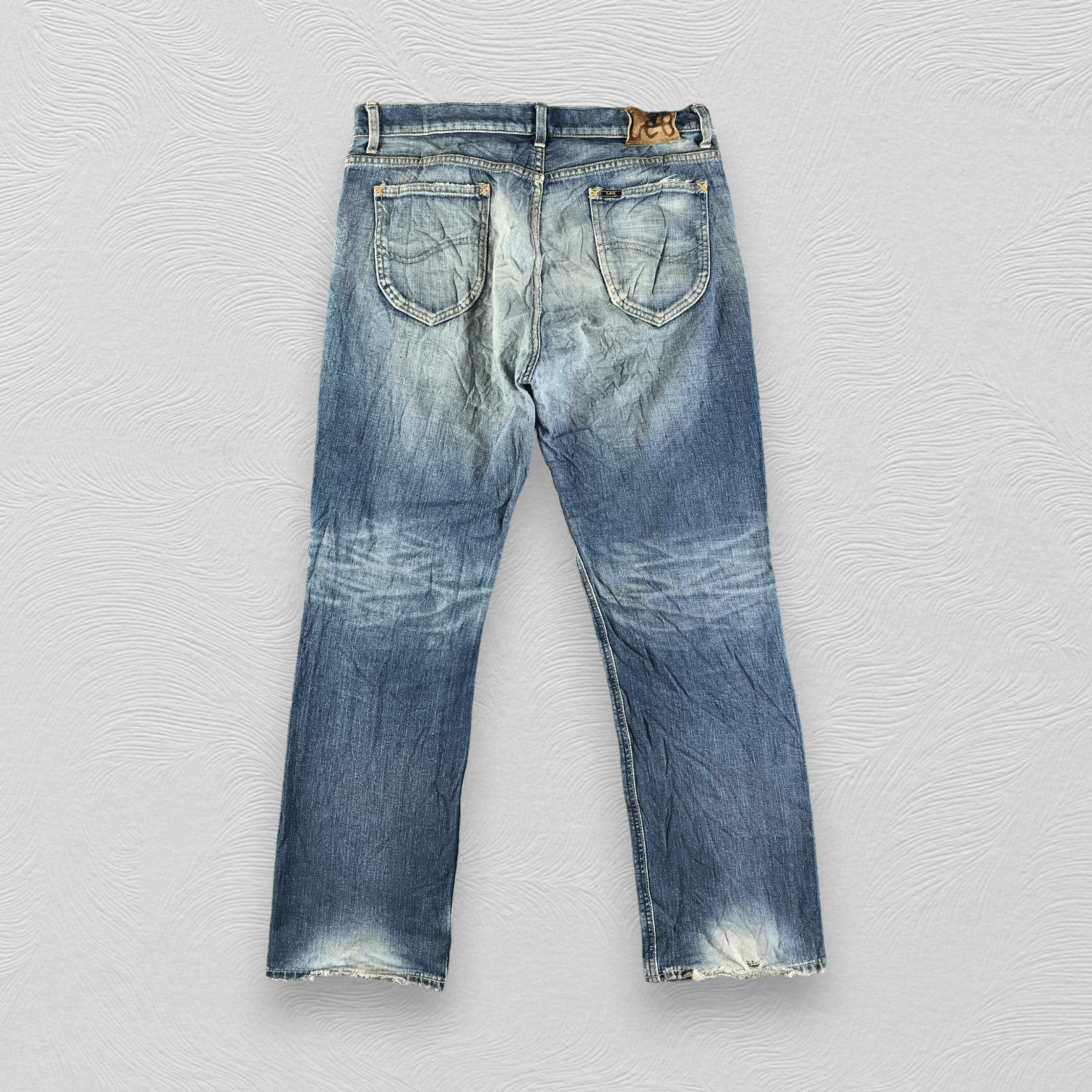 Lee Vintage Lee Rider Jeans Ripped Denim KJ3104 Size US 36 / EU 52 - 2 Thumbnail