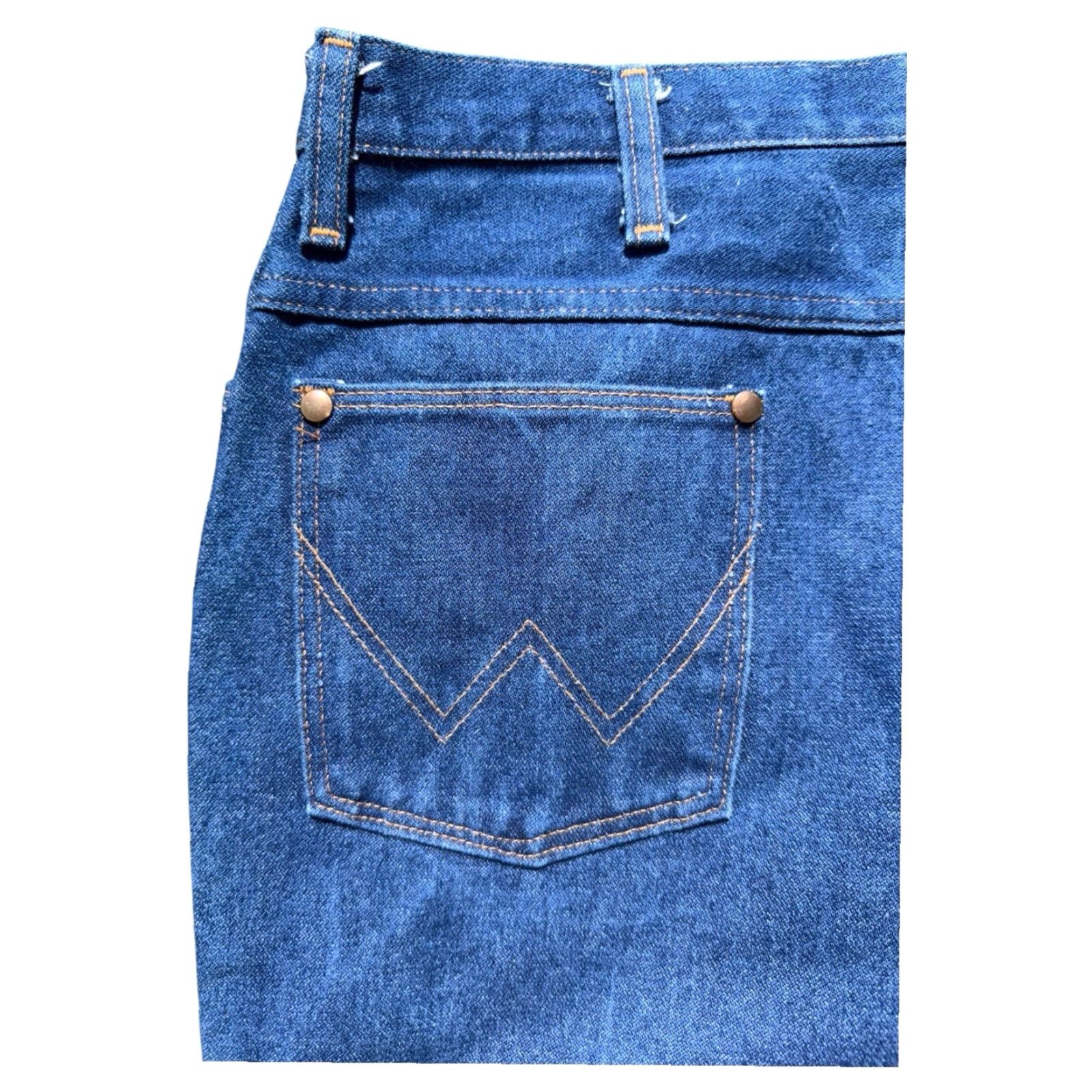 Wrangler VINTAGE Wrangler Cowboy Cut Jeans Blue USA Made Western 38x30 Mens Bootcut 1970s Size US 38 / EU 54 - 5 Thumbnail