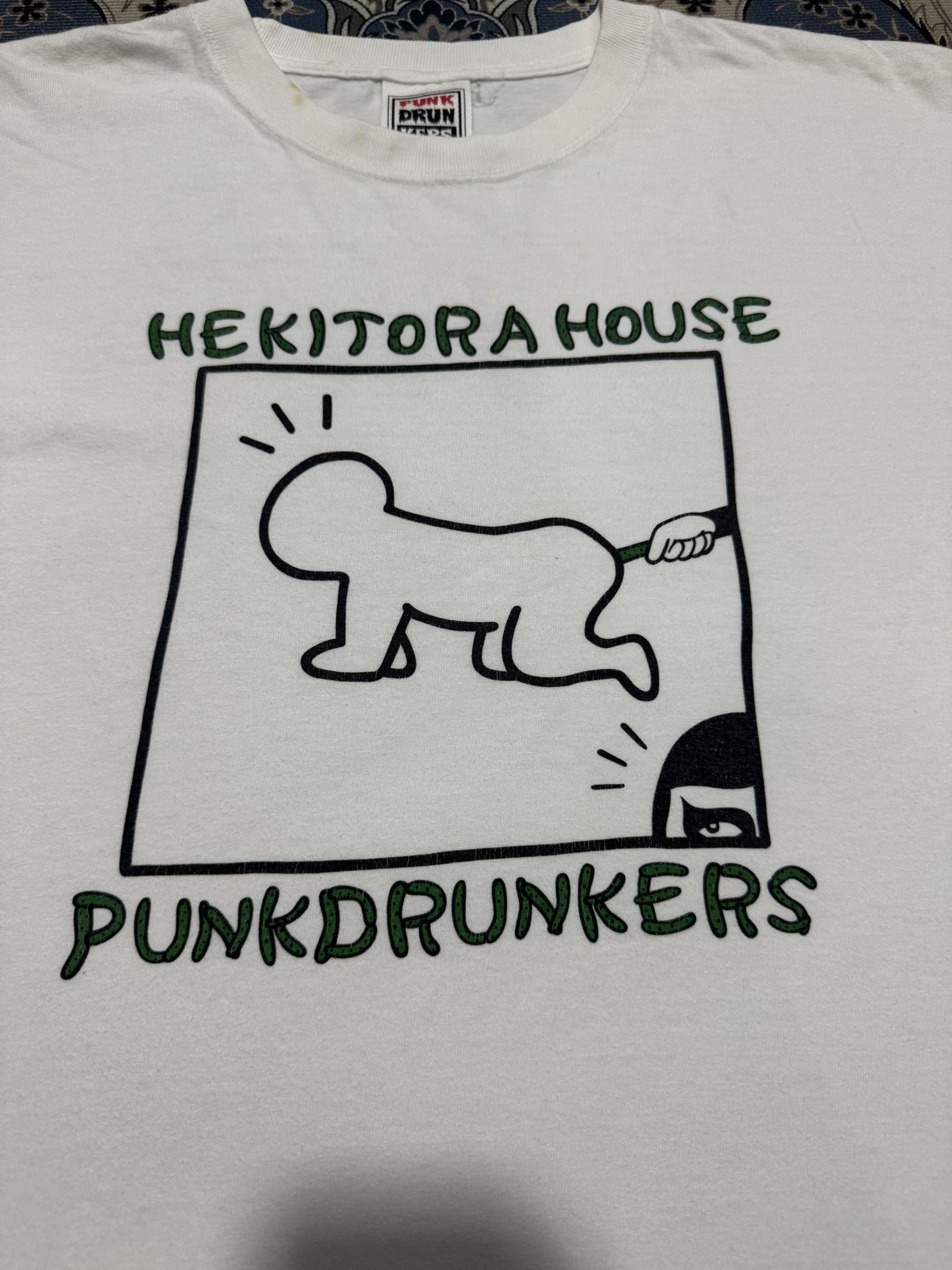 Hysteric Glamour × Japanese Brand Punk Drunkers Hekitora House Keith Hiring T shirt Size US L / EU 52-54 / 3 - 3 Thumbnail