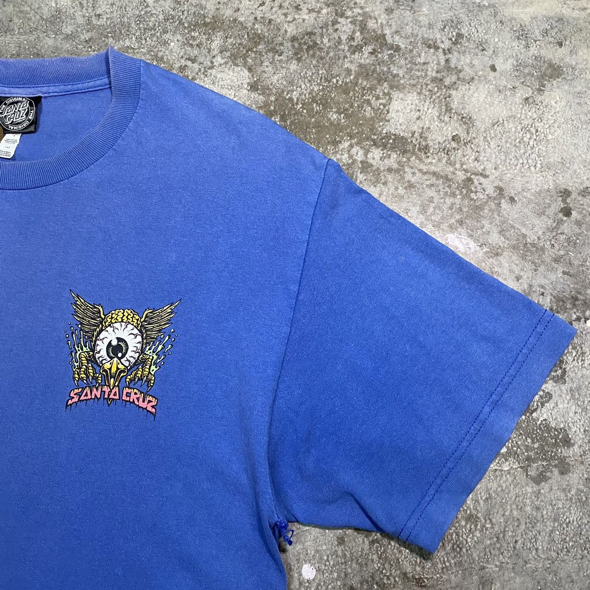 Santa Cruz Skateboards × Vintage VINTAGE SANTA CRUZ SKATEBOARD T SHIRT Size US L / EU 52-54 / 3 - 7 Thumbnail