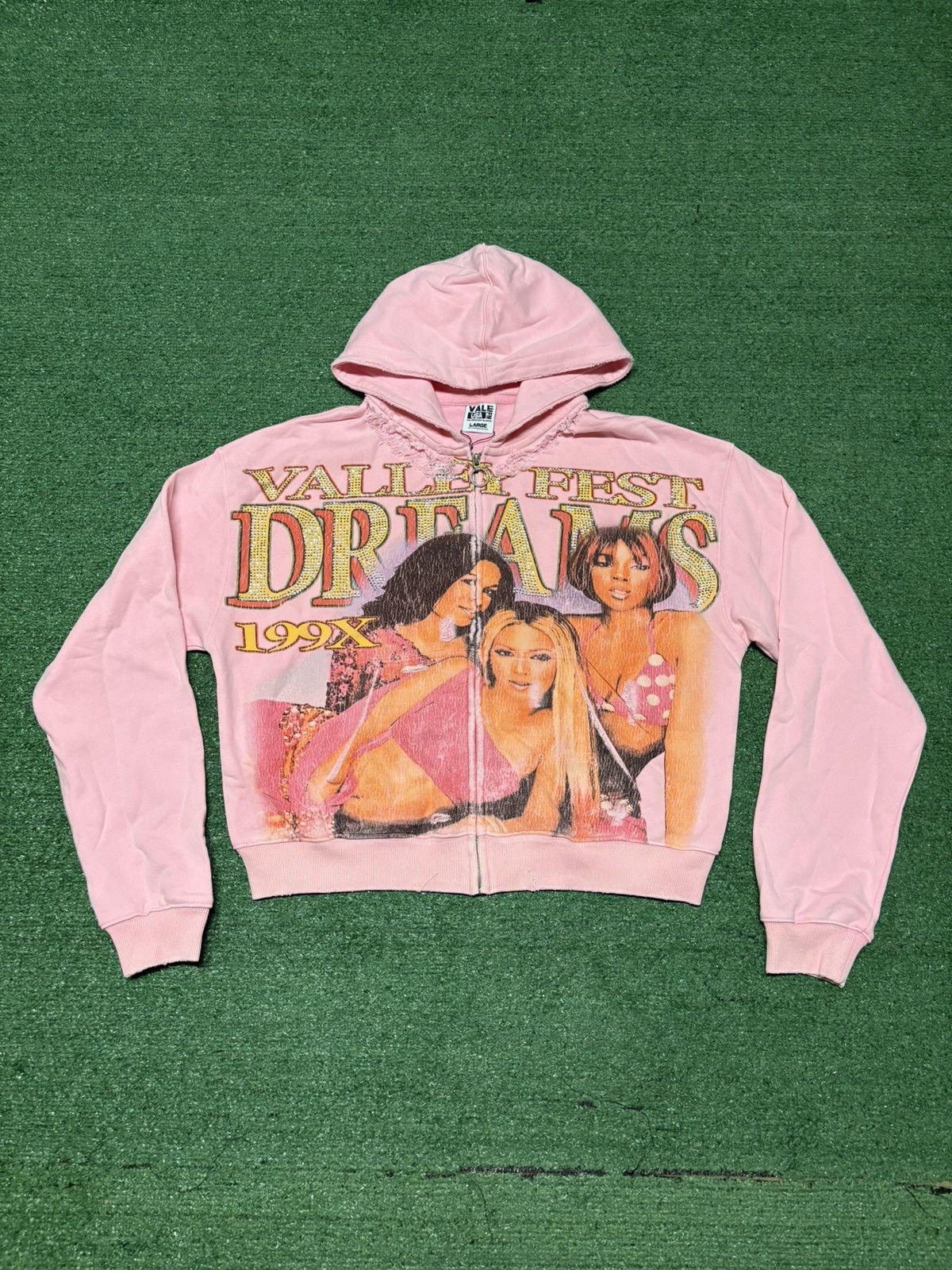 VALE FOREVER DREAMS ZIP UP HOODIE パーカー フーディ ピンク DREAMS ZIP UP HOODIE – Vale Houston Flagship