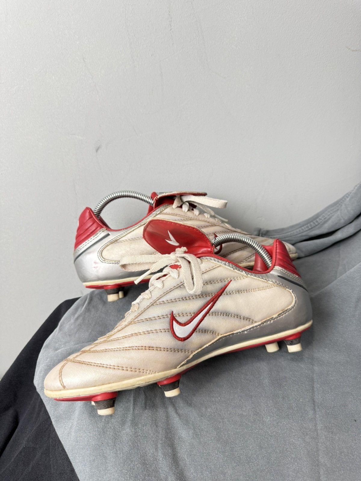 Nike 💥Rare! Vintage Nike Total 90 Soccer Boots Sneakers Size US 6 / EU 39 - 10 Thumbnail