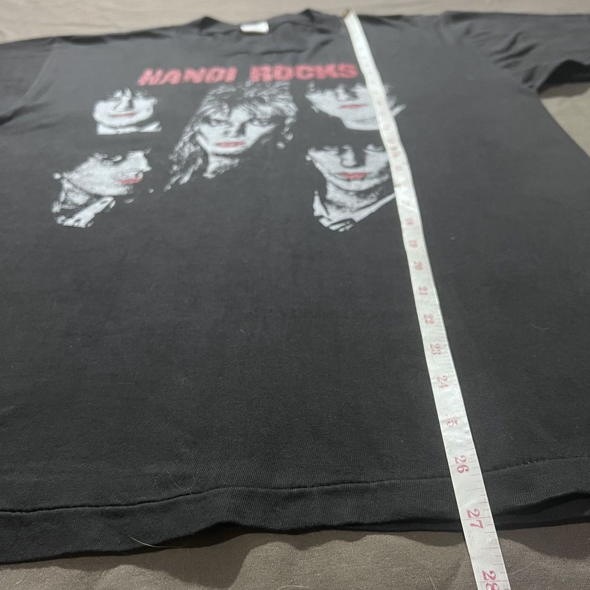 Band Tees Vintage 90s Hanoi Rocks Promo Tee L Glam metal Size US L / EU 52-54 / 3 - 12 Thumbnail