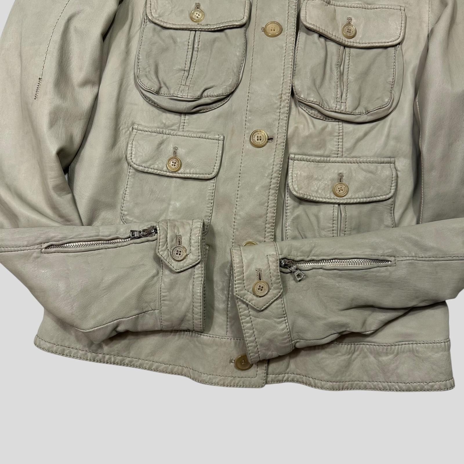 Neil Barrett Neil Barrett 00’s Brad Pitt Leather Multipocket Jacket XS/S Size US S / EU 44-46 / 1 - 6 Thumbnail