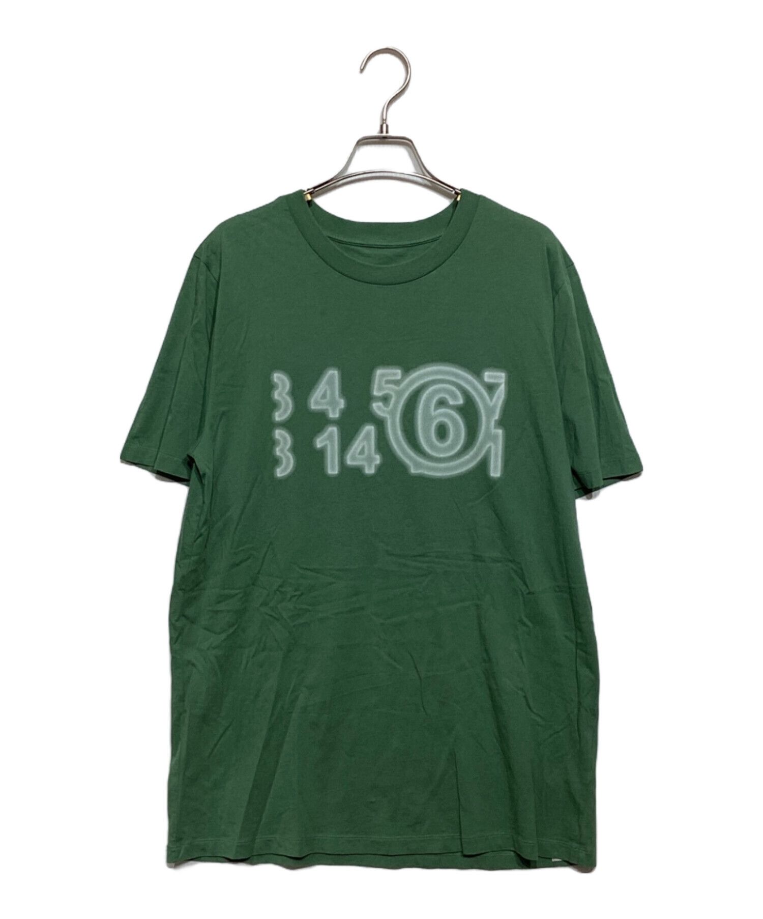 Tシャツ・カットソー MAISON MARGIELA 'Western patchwork' T-shirt Green Maison Margiela Western Patchwork T-Shirt Green | Wanan Luxury