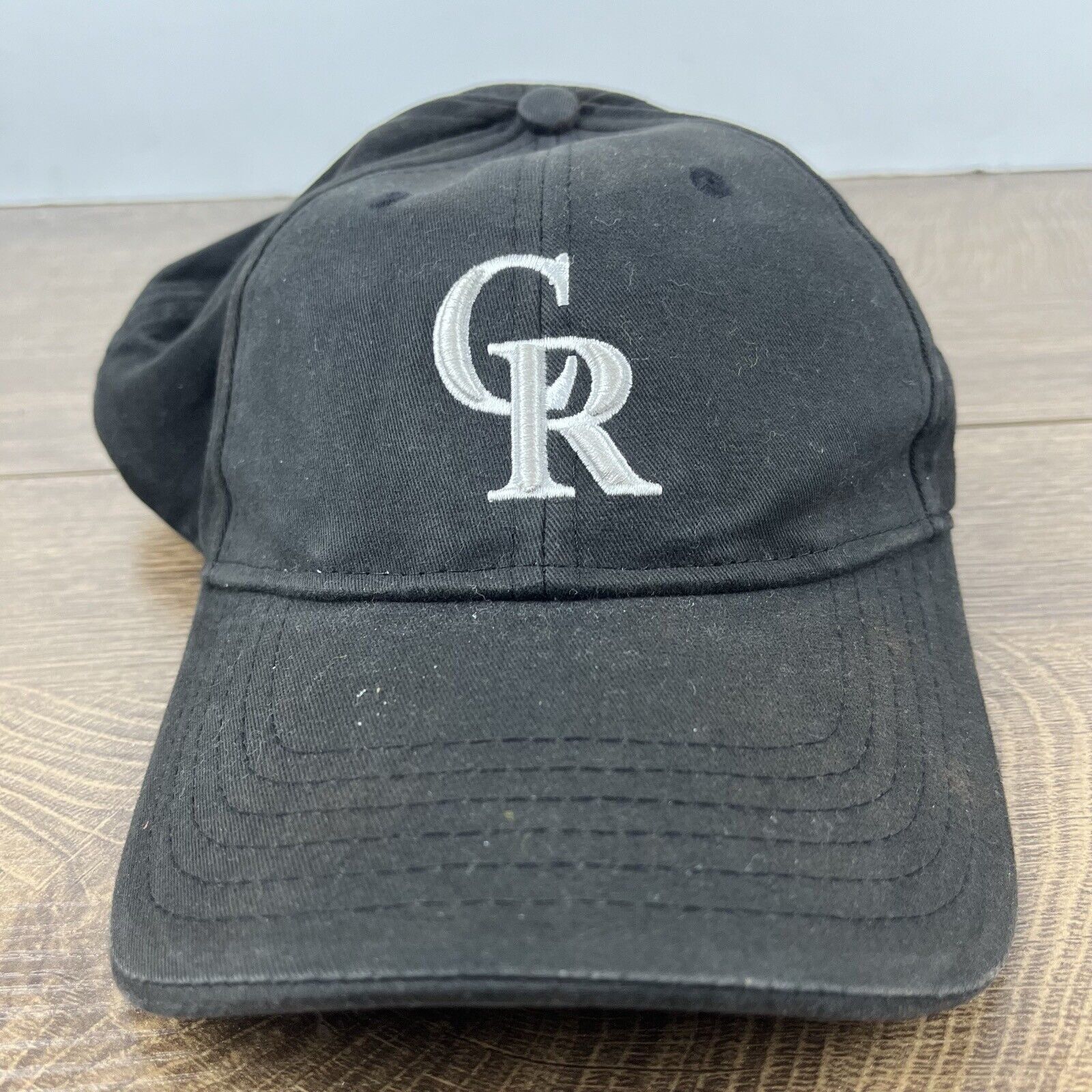 Other Colorado Rockies MLB Hat Black Cap Hat Adjustable Hat Black Size ONE SIZE - 4 Thumbnail