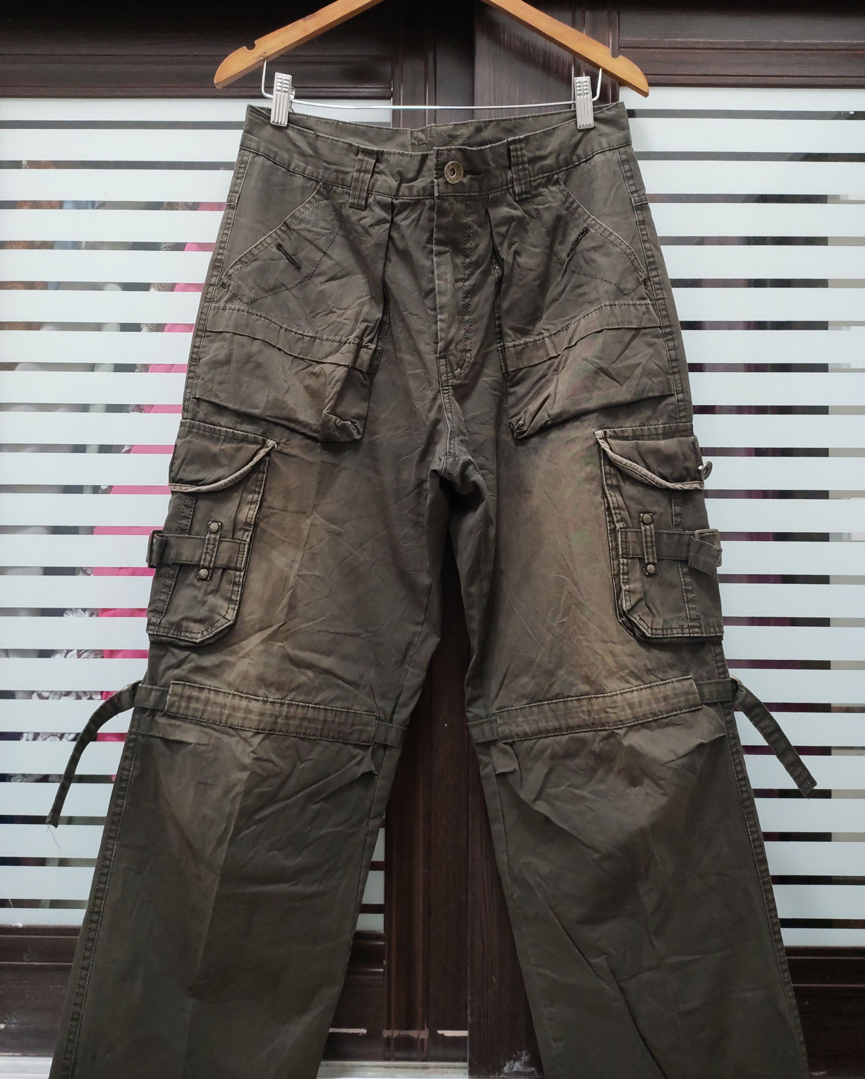 Japanese Brand 💥Seditionaries X Japanese Brand Cargo Pants Baggy Style💥 Size US 32 / EU 48 - 4 Thumbnail