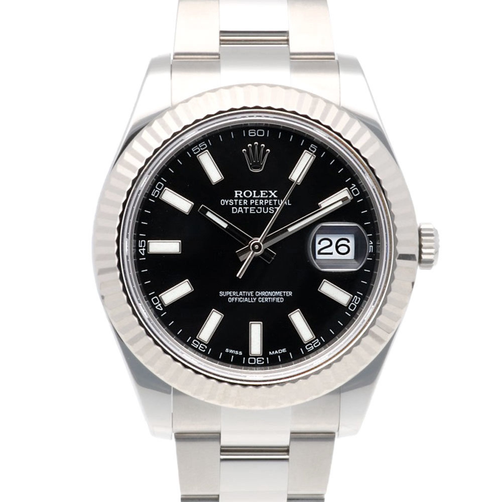 Rolex Rolex Datejust Oyster Perpetual Watch Stainless Steel 116334 Automatic Men's ROLEX Random Overhauled Size ONE SIZE - 1 Thumbnail