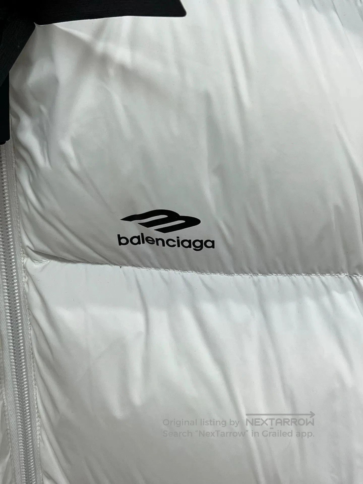Balenciaga balenciaga white 3b down jacket. Size US L / EU 52-54 / 3 - 3 Thumbnail