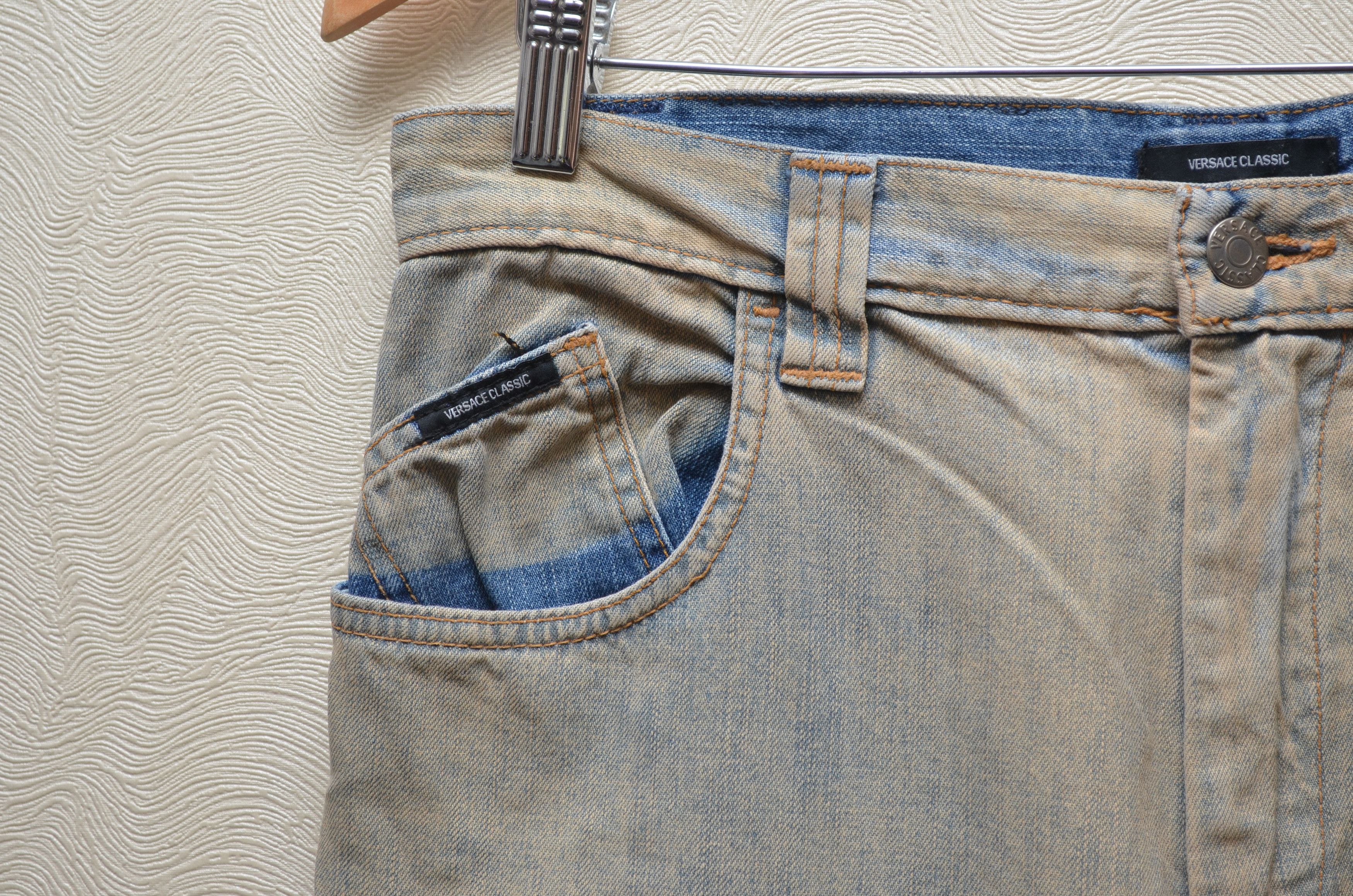 Versace × Vintage Versace Classic Jeans Size W30 L32 RARE Vintage y2k Size US 30 / EU 46 - 3 Thumbnail