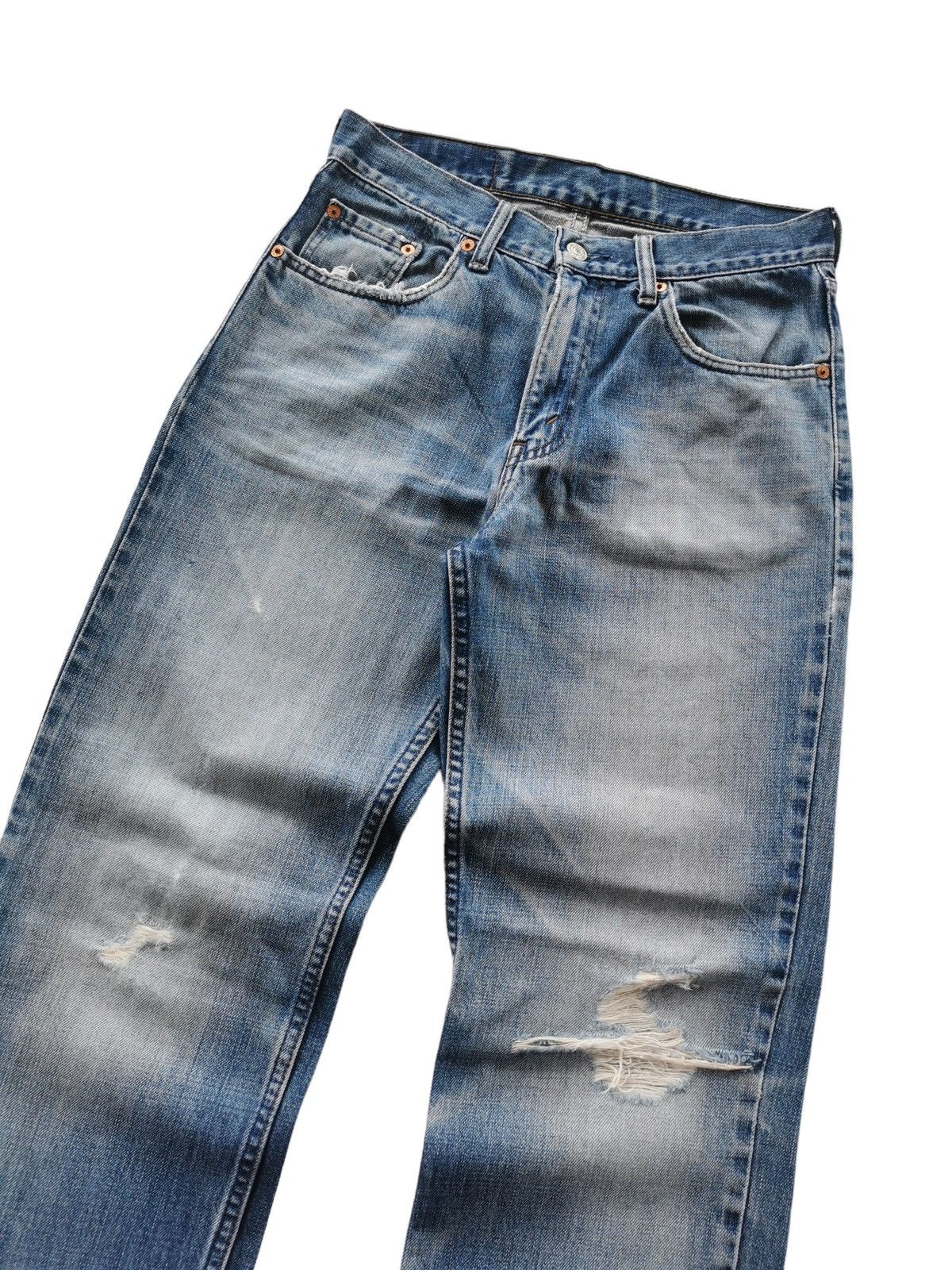 Levi's Vintage Levis 533 Distressed Denim Jeans Size US 28 / EU 44 - 6 Thumbnail
