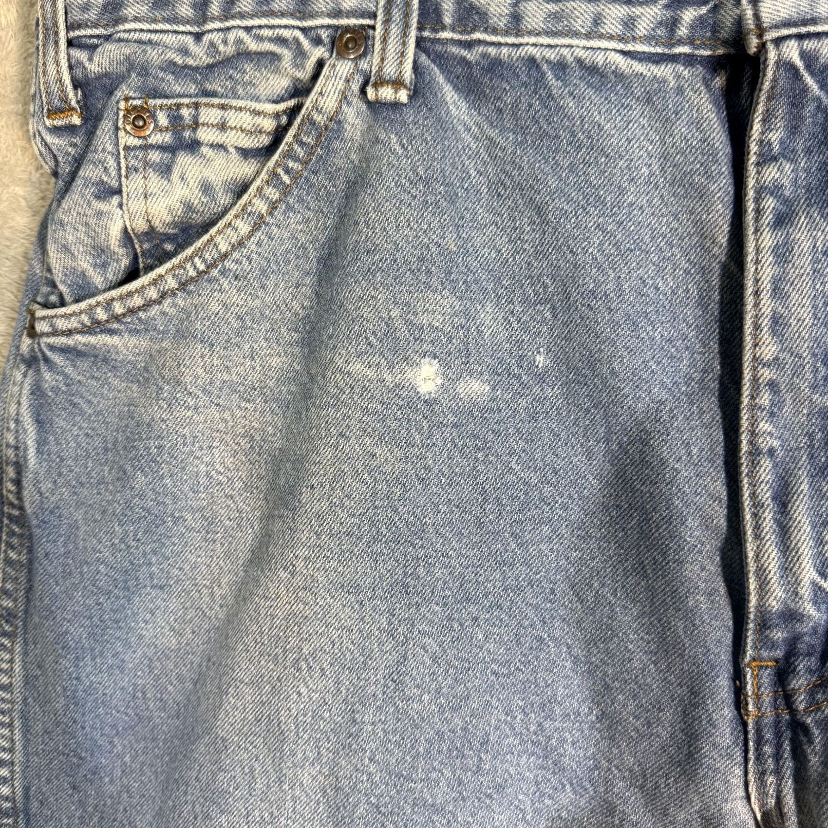 Dickies VINTAGE Dickies Jeans Mens 40x34 Blue Denim Relaxed Fit Workwear 90s Mens × Jeans Size US 40 / EU 56 - 3 Thumbnail