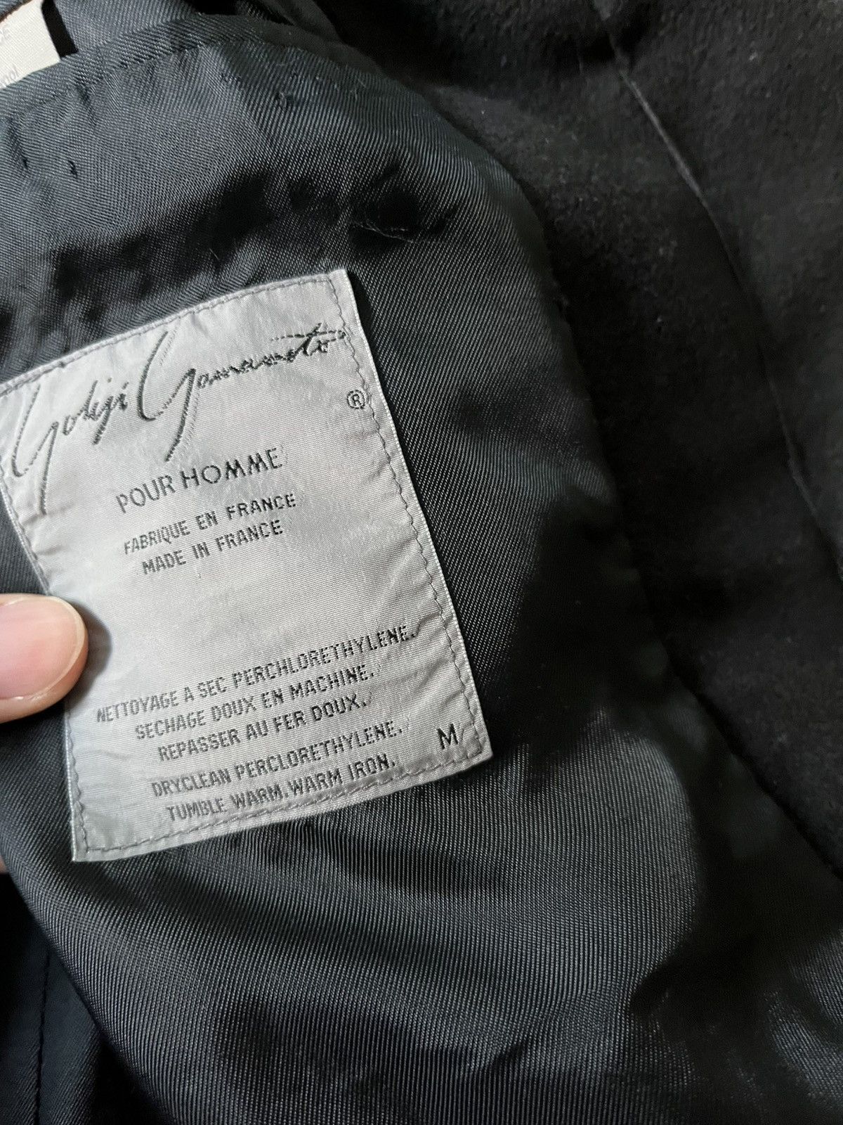 Yohji Yamamoto Yohji Yamamoto F/W 96 archival wool Jacket black Size US M / EU 48-50 / 2 - 14 Thumbnail