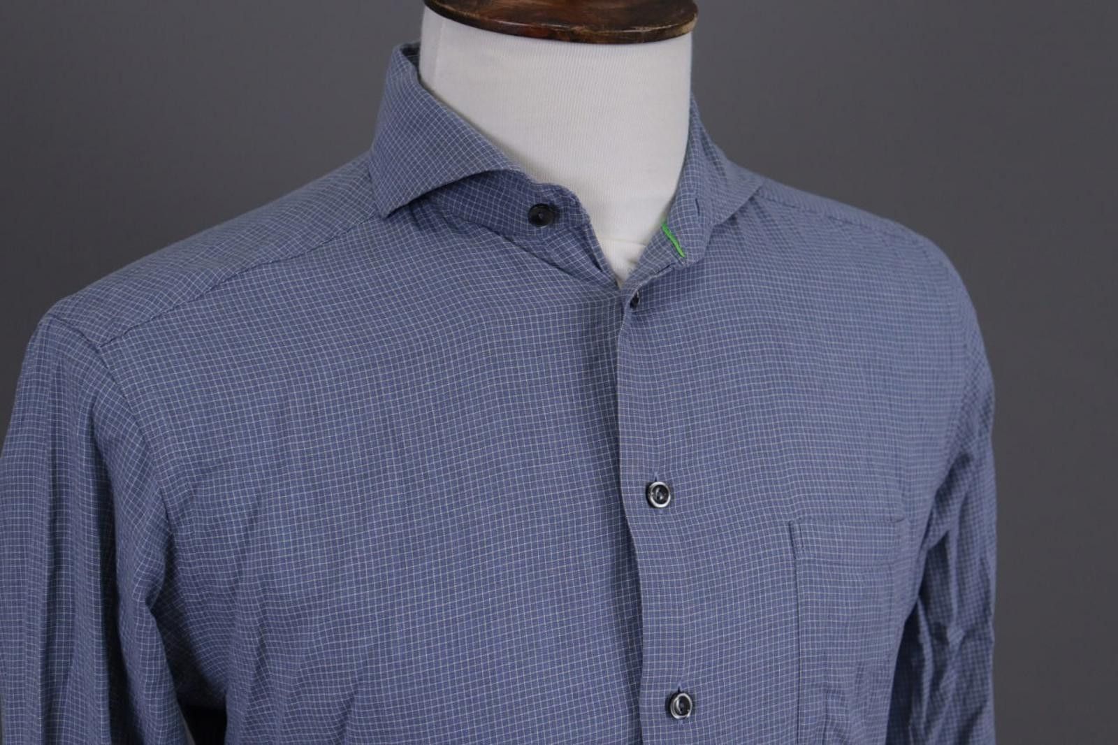 Eton Eton Slim Long Sleeve Button Down Shirt Size M Size US M / EU 48-50 / 2 - 8 Thumbnail