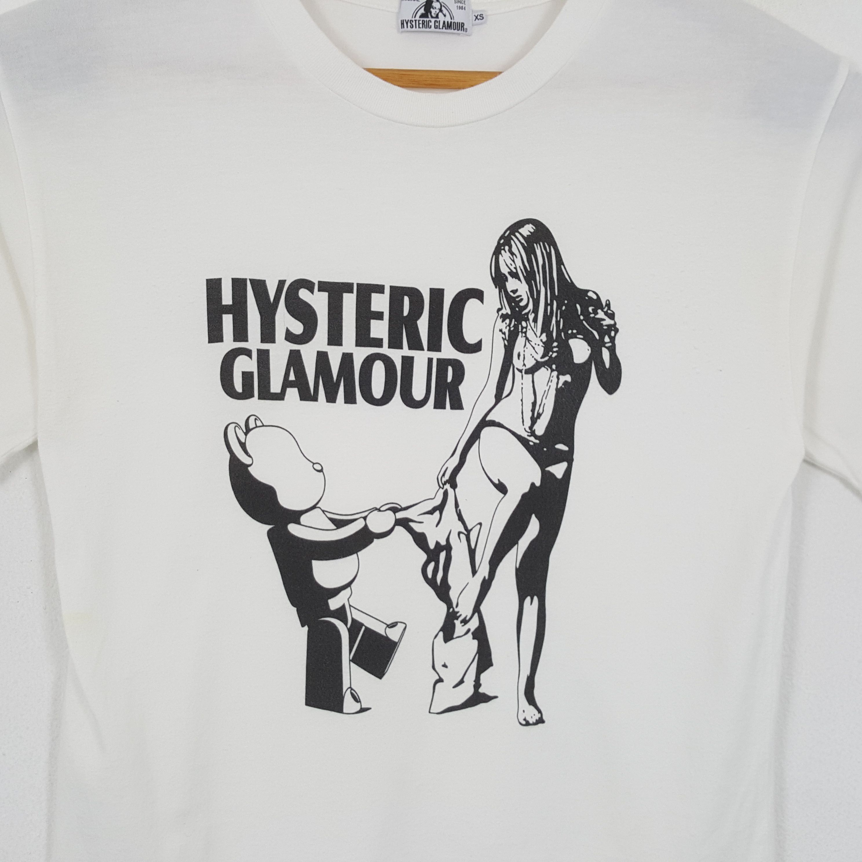 Hysteric Glamour × Japanese Brand × Vintage Vintage HYSTERIC GLAMOUR Japanese Fashion Brand T-Shirts Size US S / EU 44-46 / 1 - 2 Thumbnail