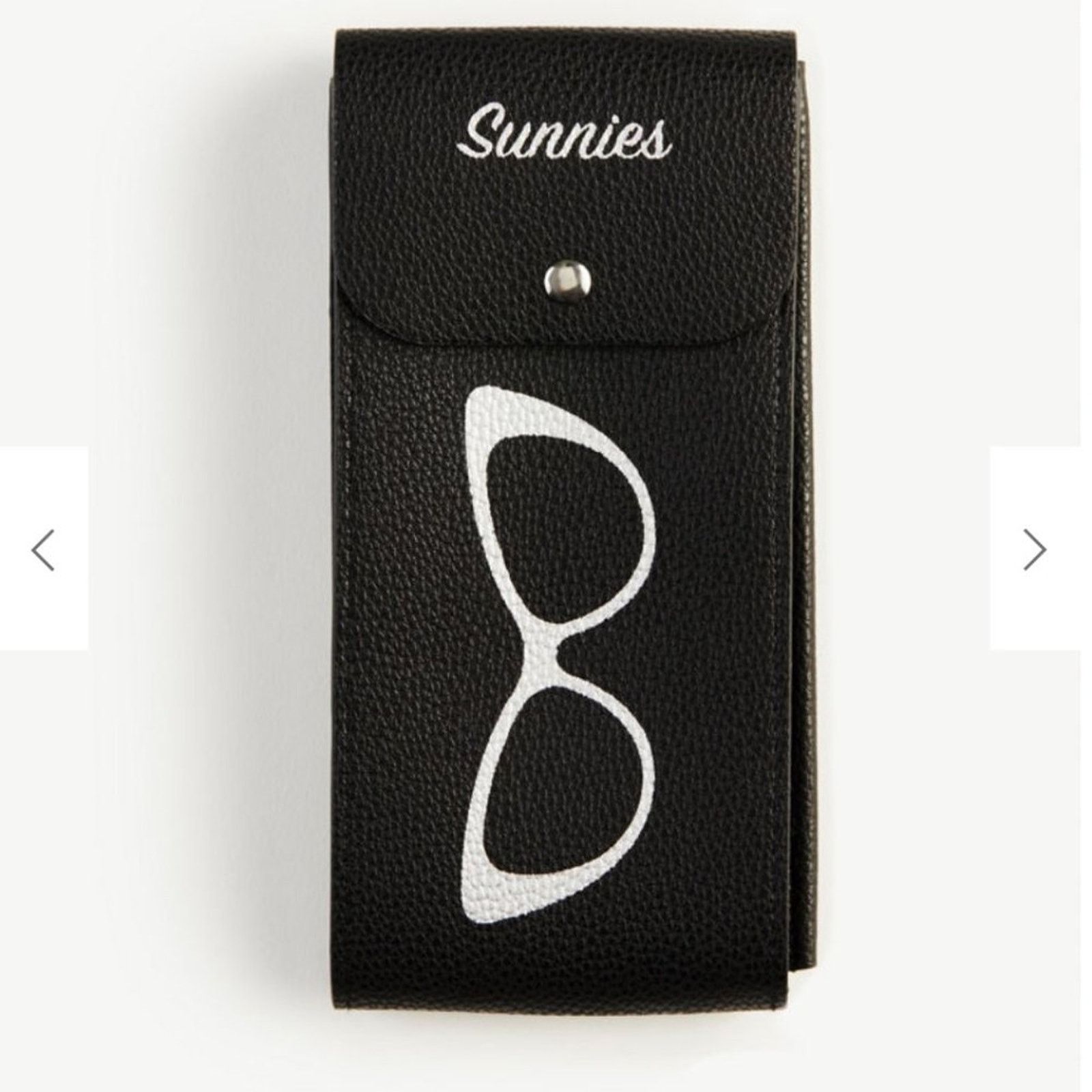 Ann Taylor Ann Taylor Black Dual-Compartment Glasses Case Size ONE SIZE - 7 Thumbnail