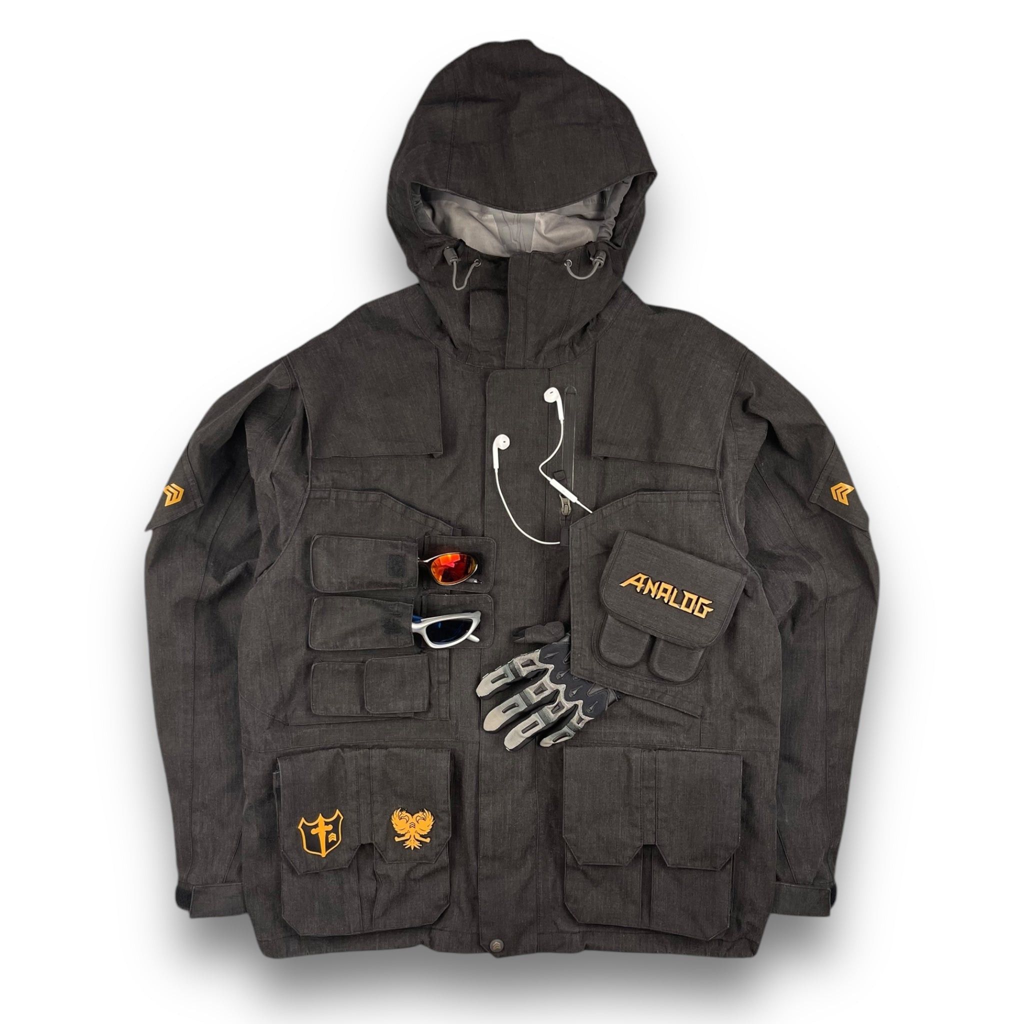 Analog Analog Black Ops Jacket, Black, Size M, GOOD CONDITION Size US M / EU 48-50 / 2 - 2 Thumbnail
