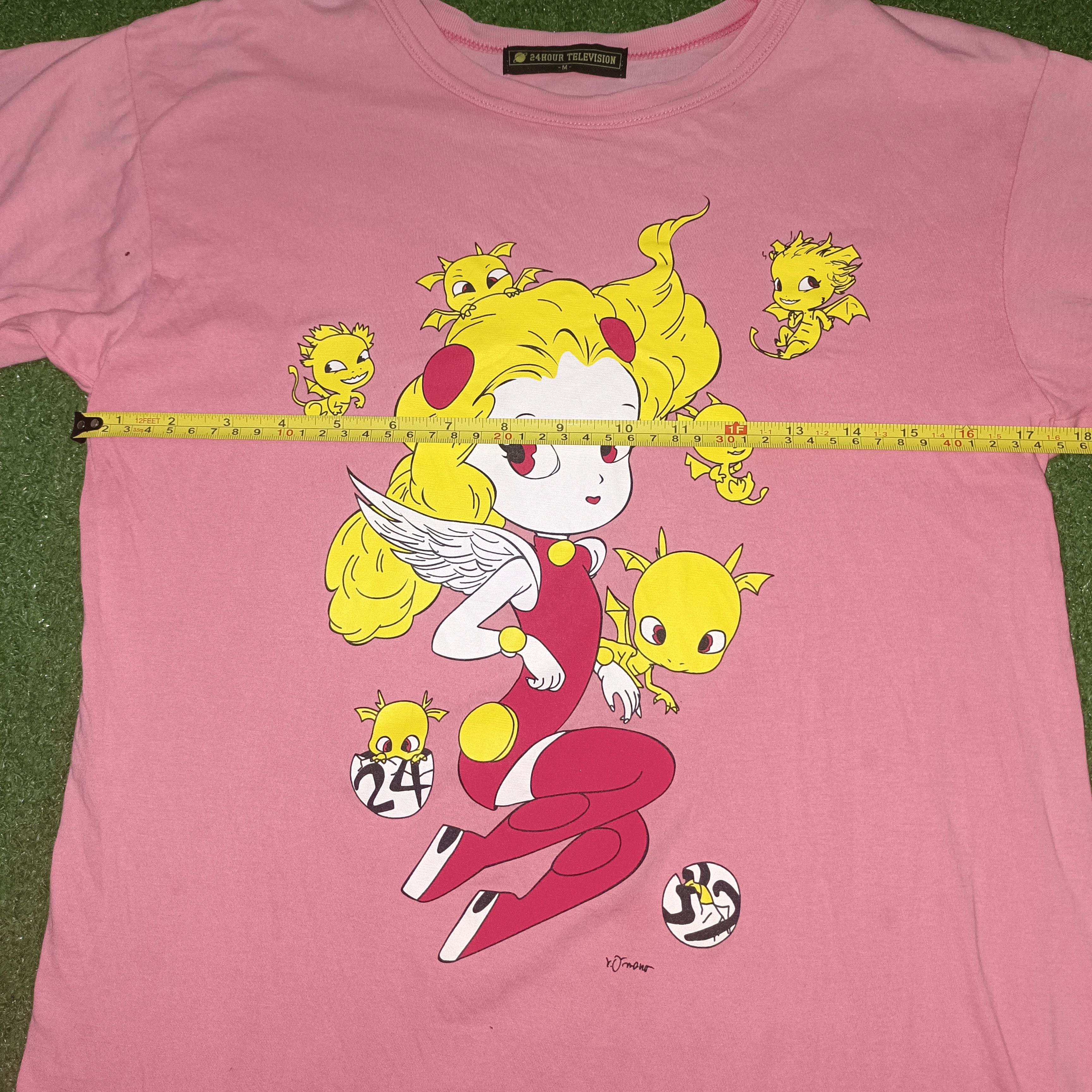 Japanese Brand × Vintage Tshirt 24 hours television vintage Size US M / EU 48-50 / 2 - 2 Thumbnail