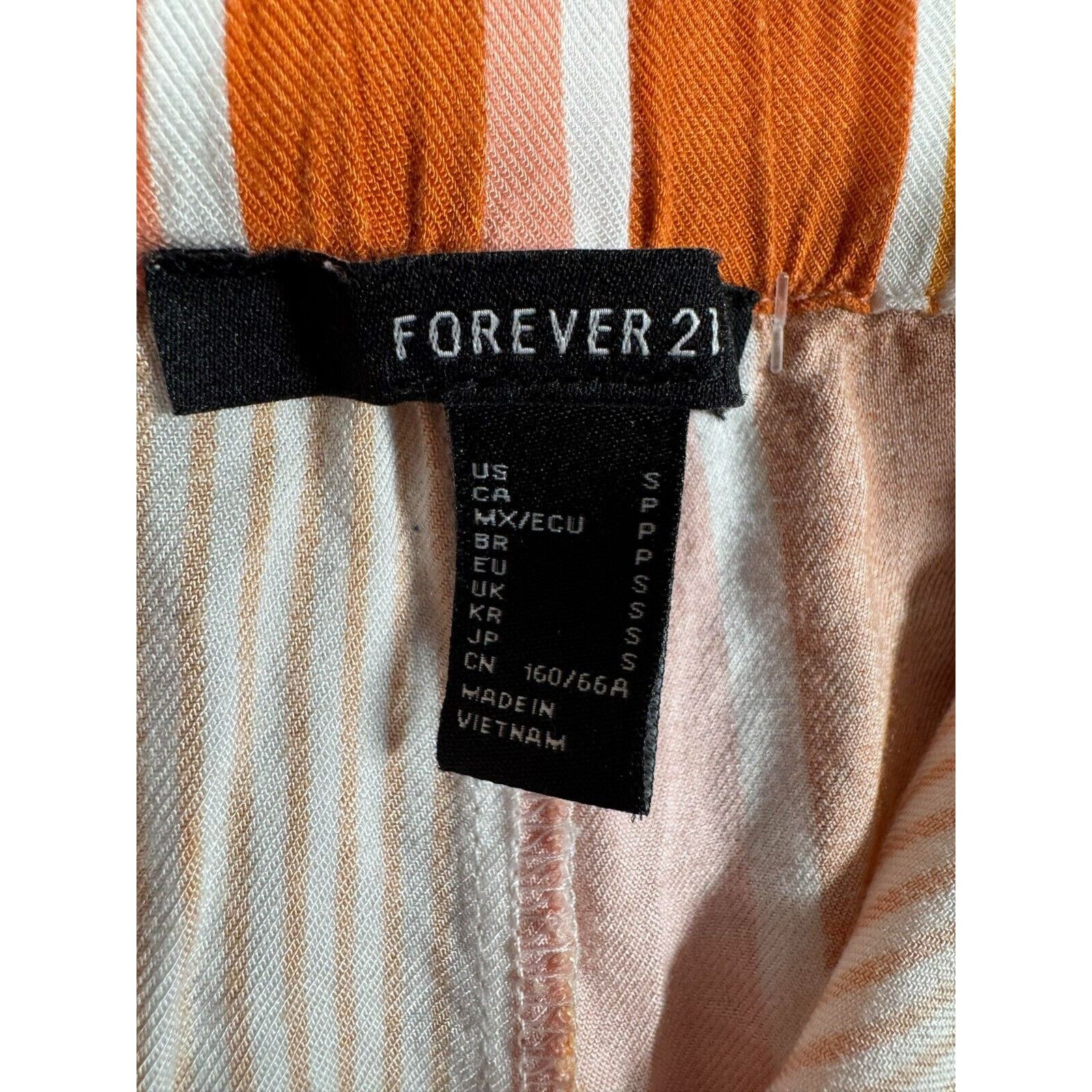 Forever 21 Retro 70s Inspired Palazzo Pants Womens Small Boho Hippie Size 26" / US 2 / IT 38 - 4 Thumbnail