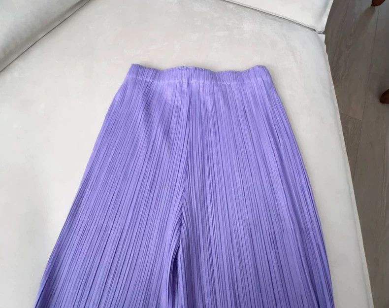 Issey Miyake Issey Miyake Purple trousers Size 25" / US 0 / IT 36 - 6 Thumbnail