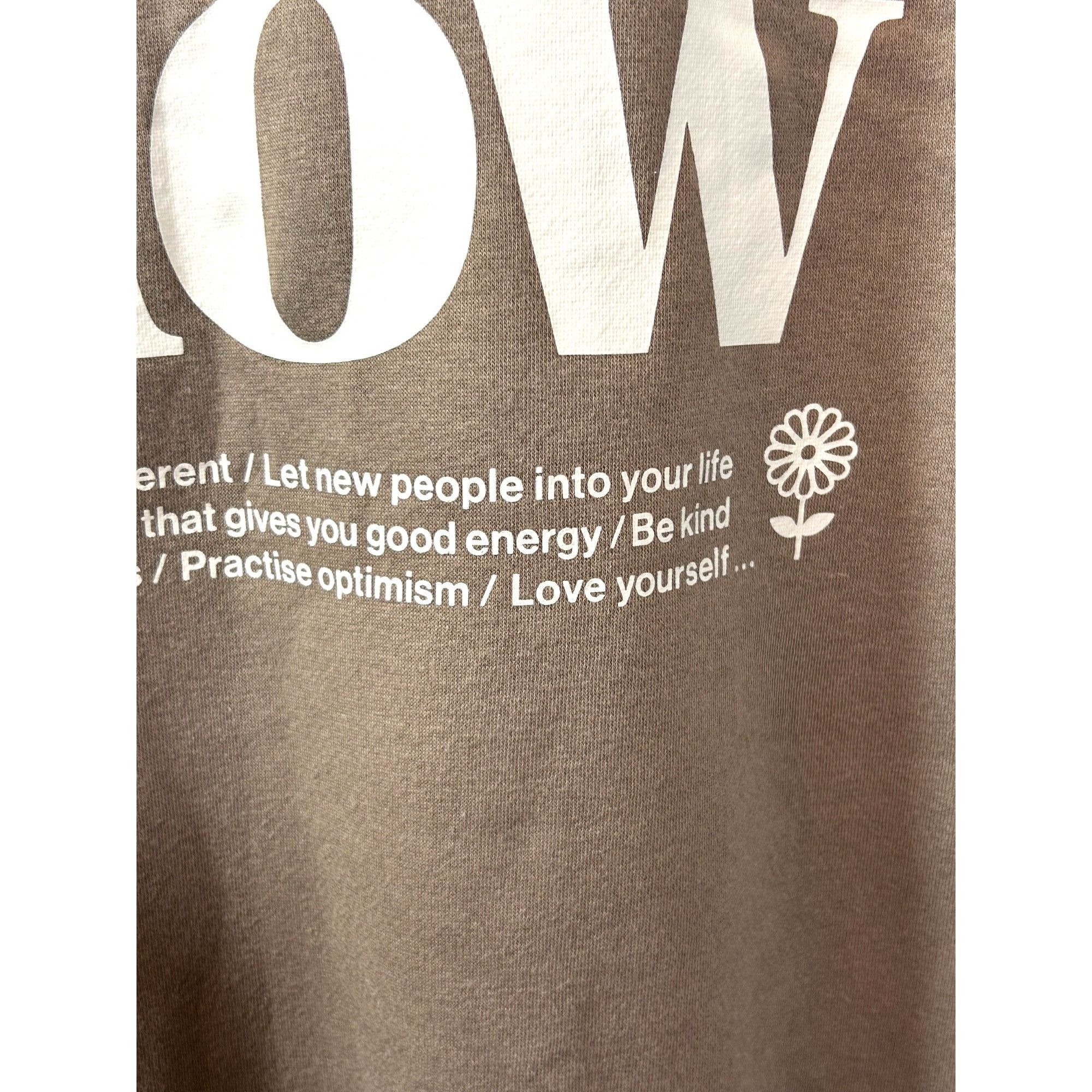 H&M H&M Men “Space To Grow” Brown Sweatshirt XL Crewneck Long Sl Size US XL / EU 56 / 4 - 7 Thumbnail