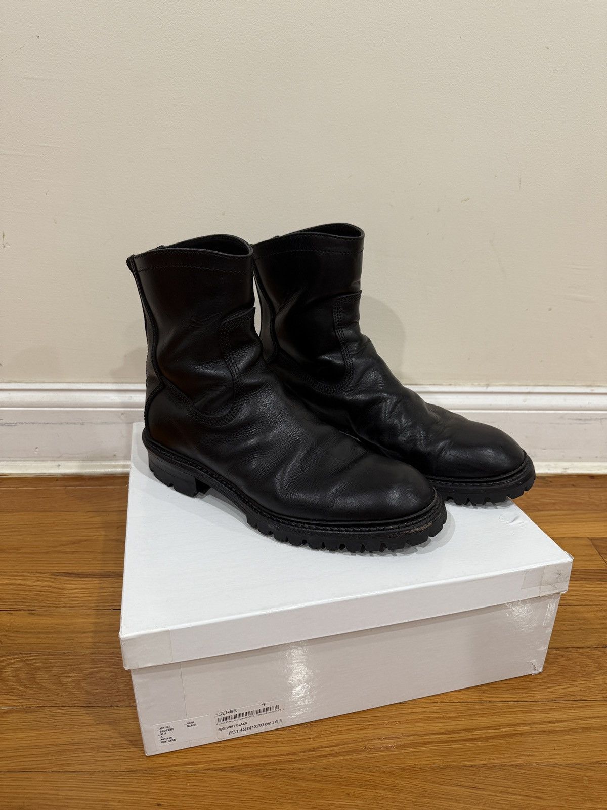 L*i様 JULIUS BACK ZIP LACE-UP BOOTS Julius Archive Back-Zip Boots | Karasu Shop