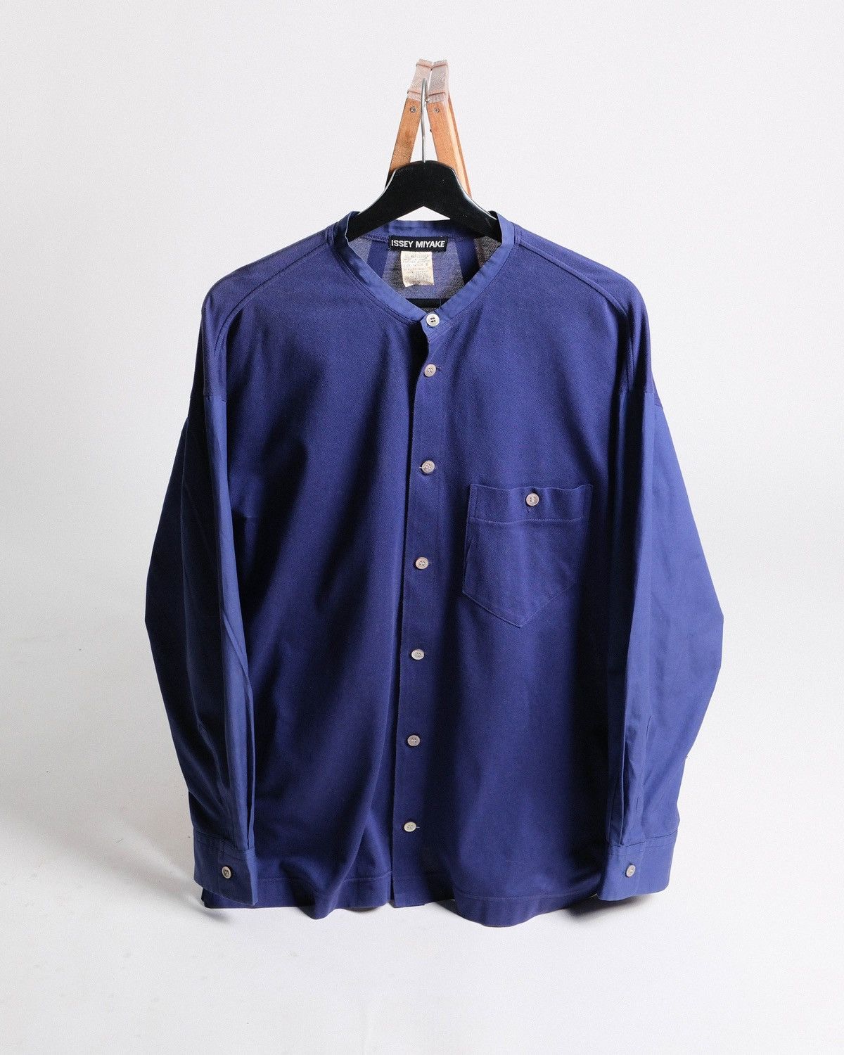 Issey Miyake Issey Miyake Stand Collar Shirt Size US M / EU 48-50 / 2 - 1 Thumbnail