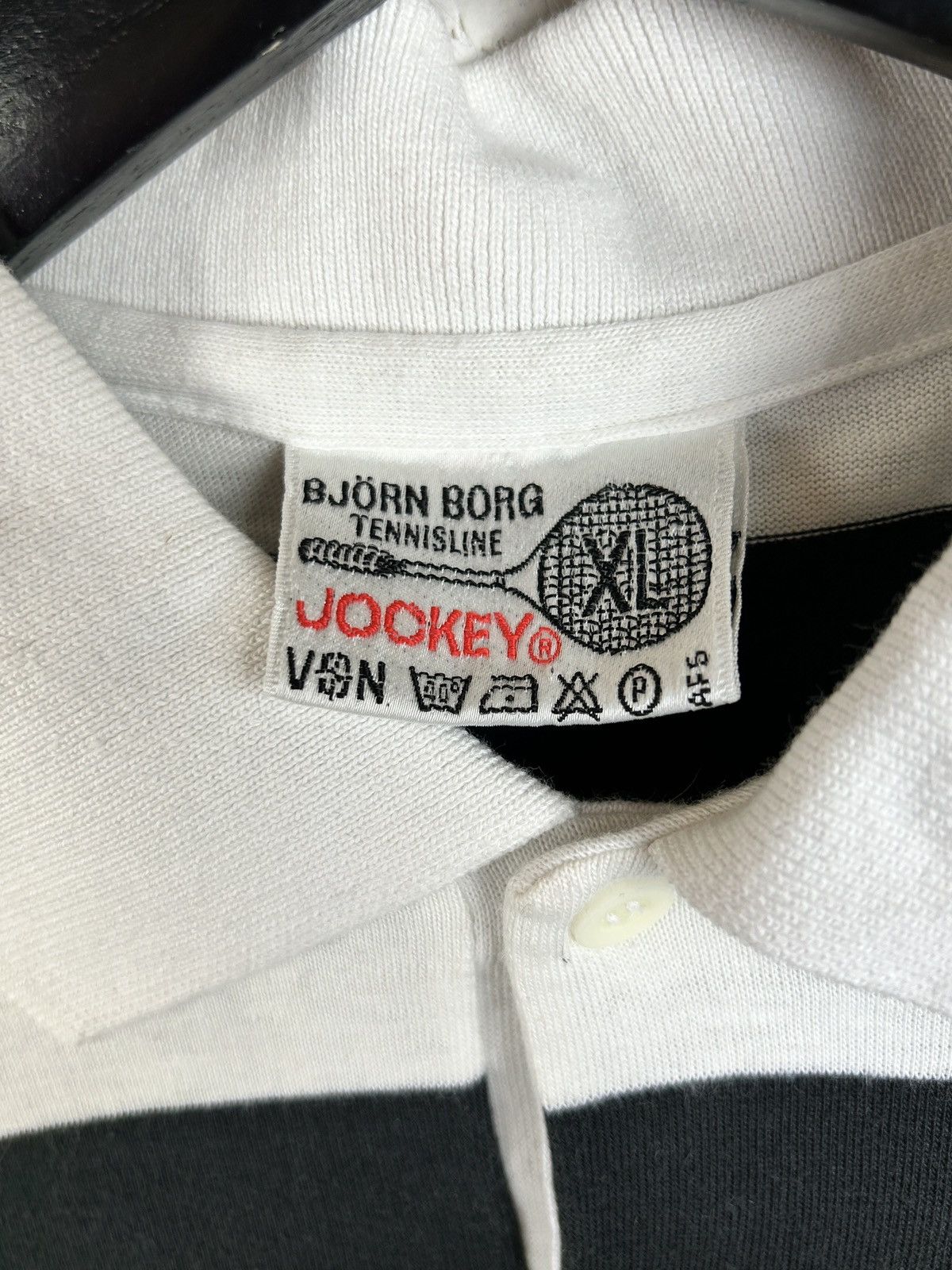 Bjorn Borg 70s Vintage Jockey Bjorn Borg Tennis Collectable Polo Shirt Size US XL / EU 56 / 4 - 7 Thumbnail