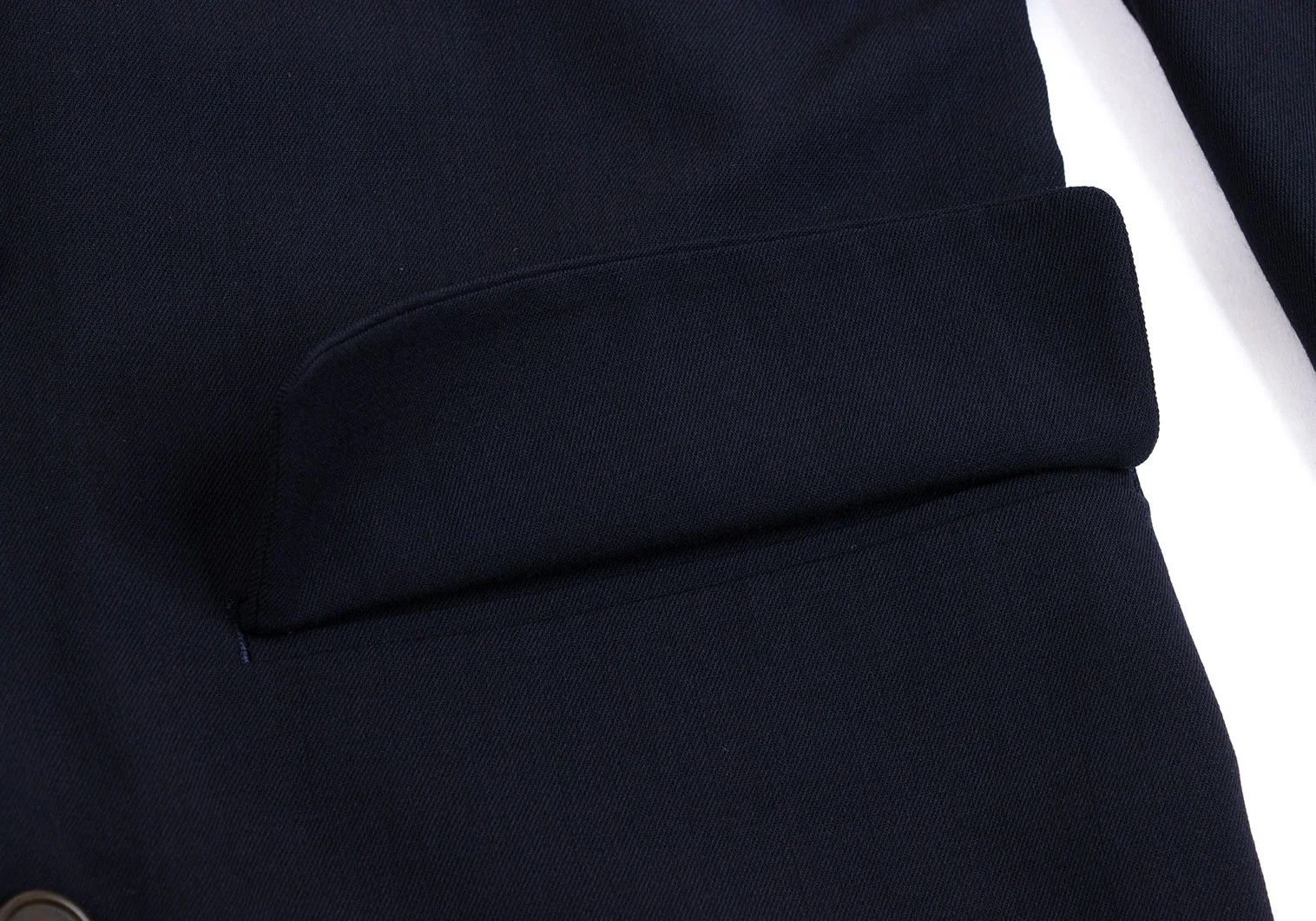 Jean Paul Gaultier Wool Double Jacket in Navy, Size 50 Size US M / EU 48-50 / 2 - 10 Thumbnail