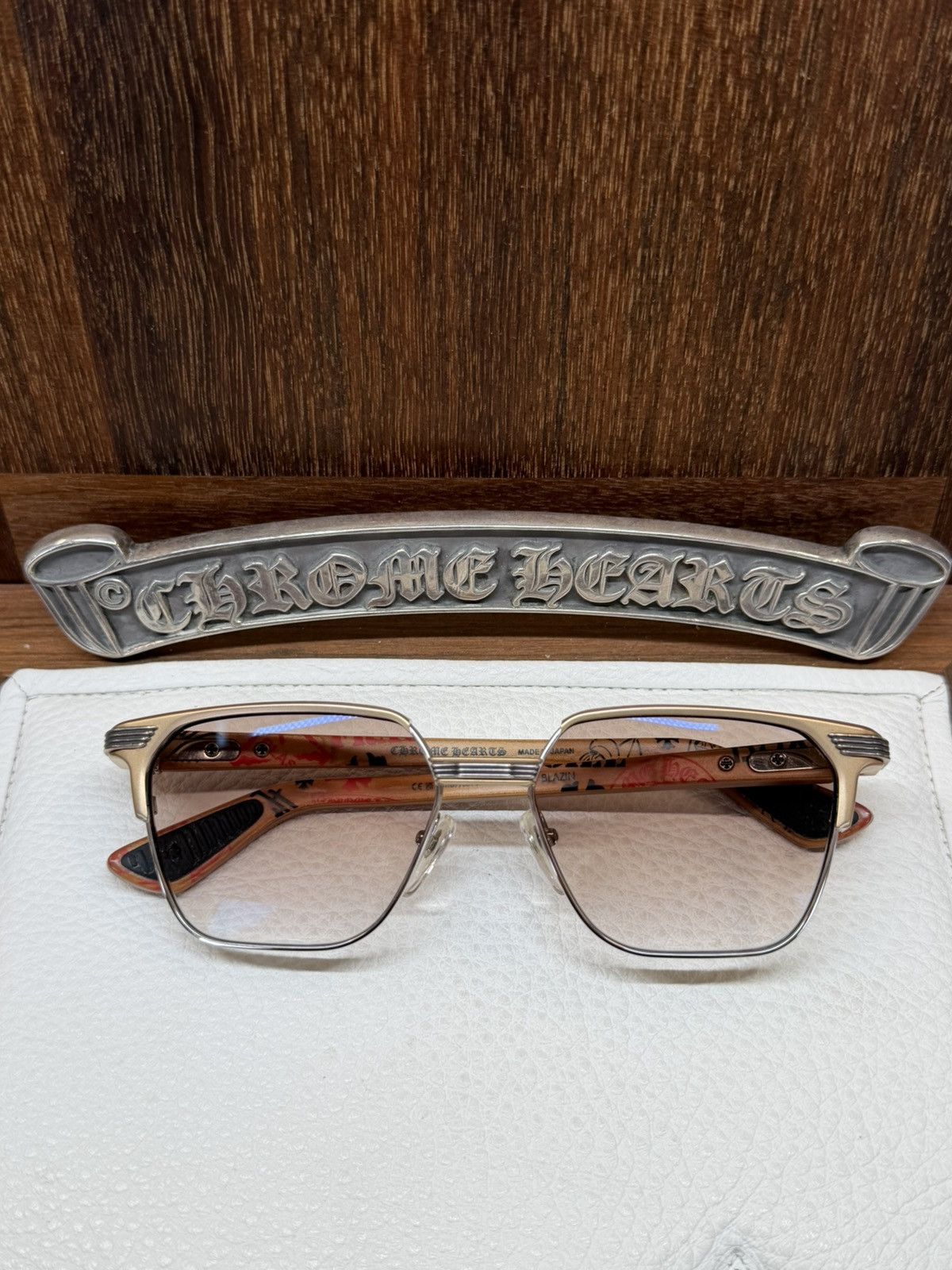 Chrome Hearts Chrome Hearts Blazin Sunglasses Size ONE SIZE - 1 Thumbnail