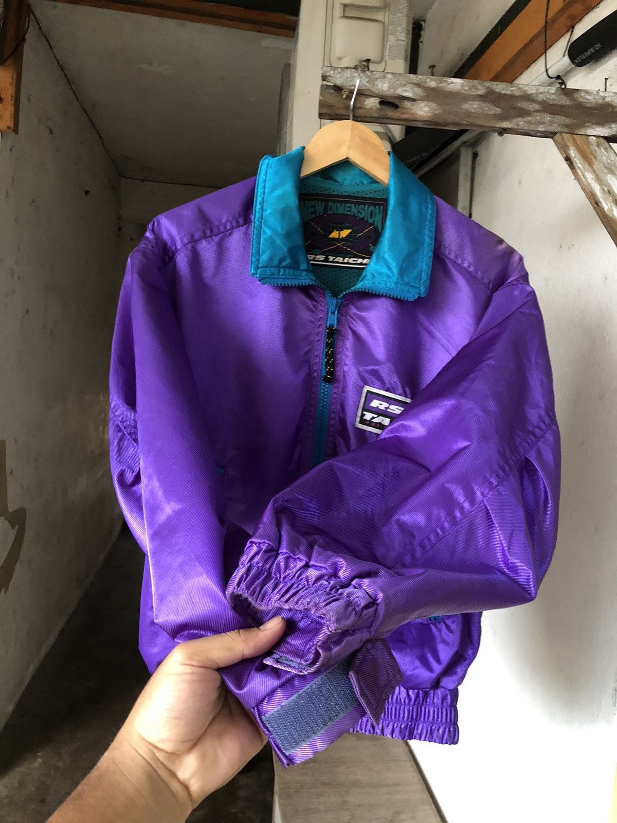 Japanese Brand Vintage 90s Taichi Rs Racing Sport New Dimension Bomber Size US M / EU 48-50 / 2 - 11 Thumbnail